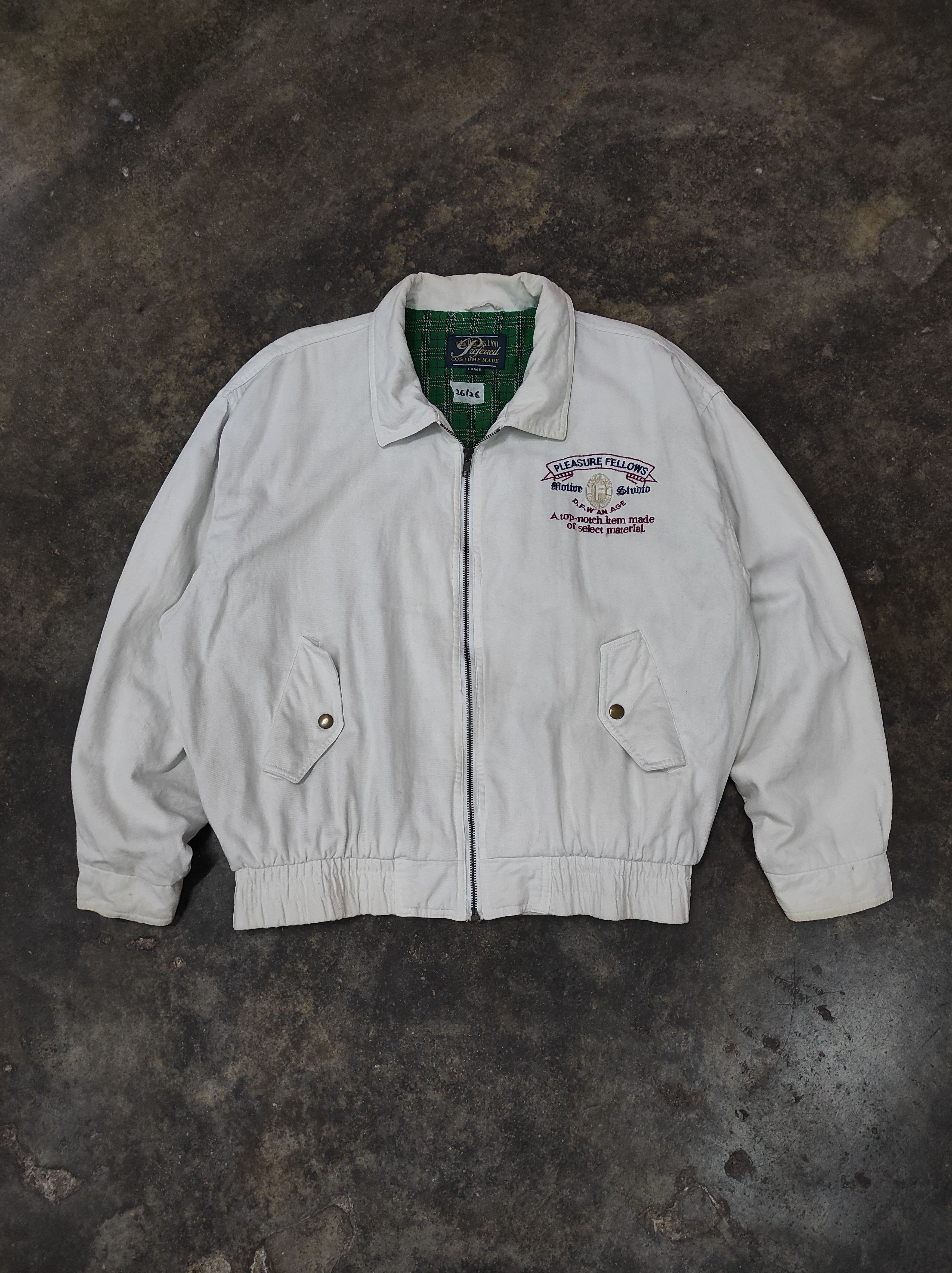 Japanese Brand PLEASURE FELLOWS COSTUME MADE BOMBER JACKET Size US L / EU 52-54 / 3 - 3 Thumbnail