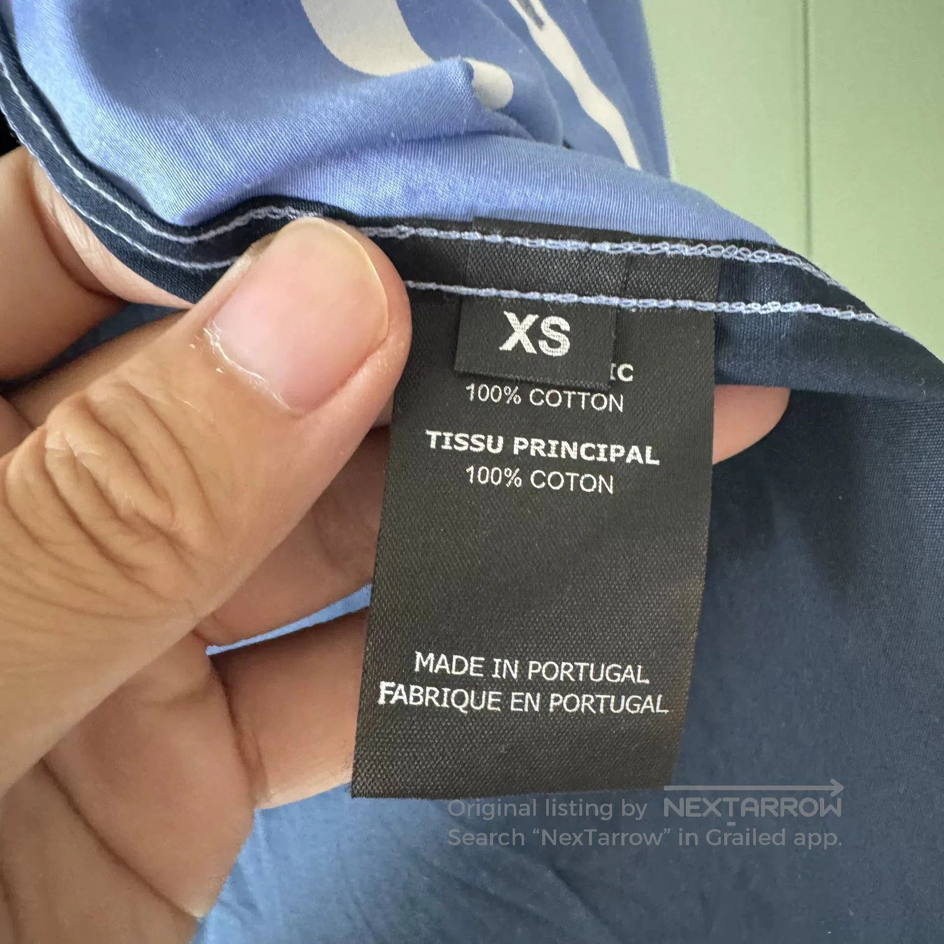 Vetements VETEMENTS 2018 Blue Stripe Shirt XS. Size US XS / EU 42 / 0 - 4 Thumbnail
