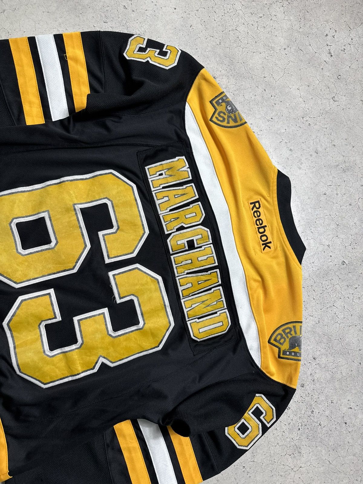 Reebok Reebok Boston Bruins Brad Marchand #63 NHL Hockey Jersey Size US L / EU 52-54 / 3 - 16 Thumbnail