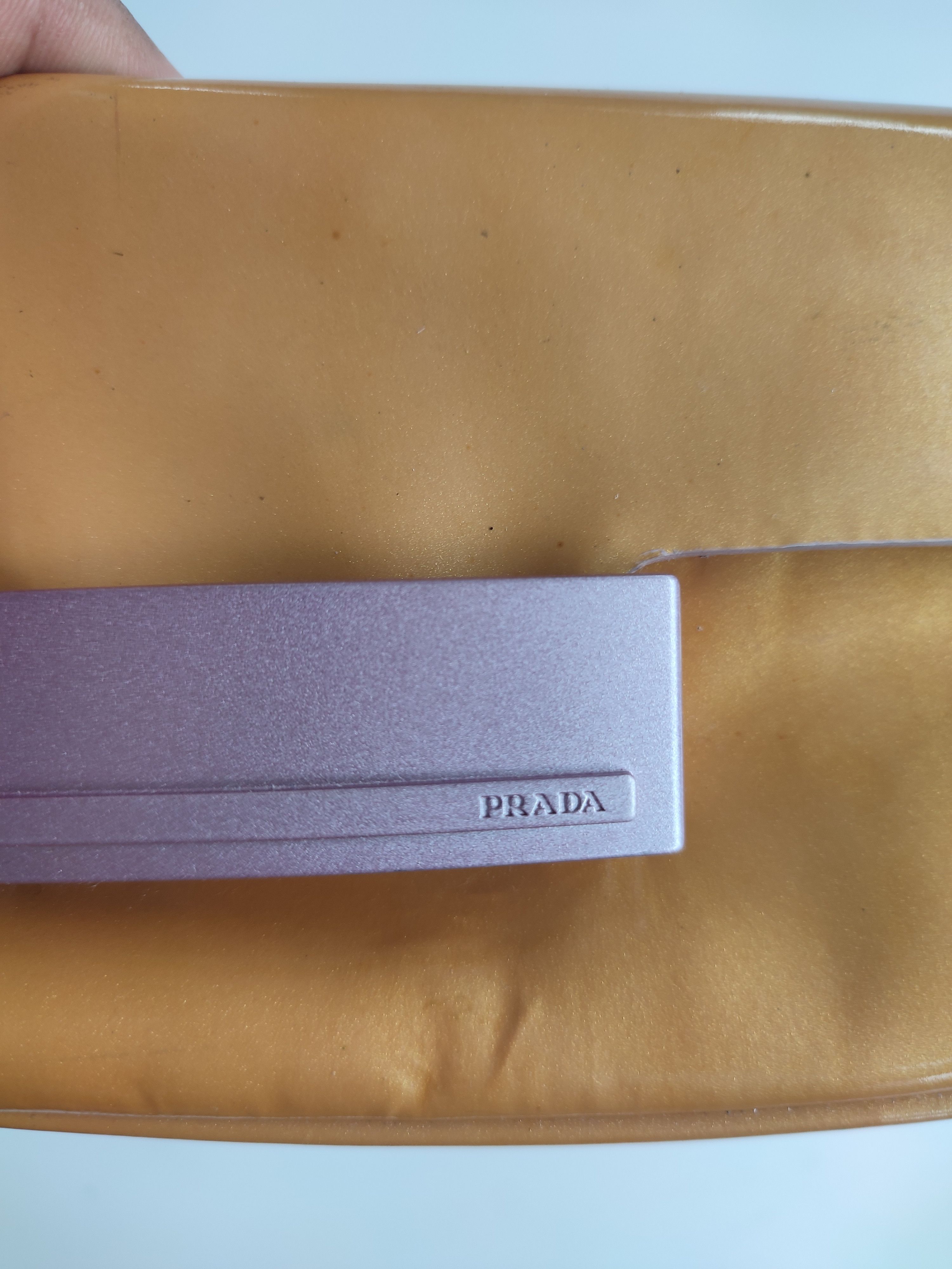 Prada AUTH PRADA GREEN MINT MINI CLUTCH BAG Size ONE SIZE - 11 Thumbnail