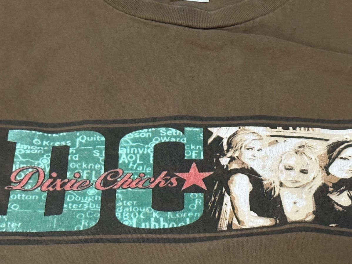 Band Tees Distressed 2000s Dixie Chicks Top of the World Tour T-Shirt Size US XL / EU 56 / 4 - 6 Thumbnail