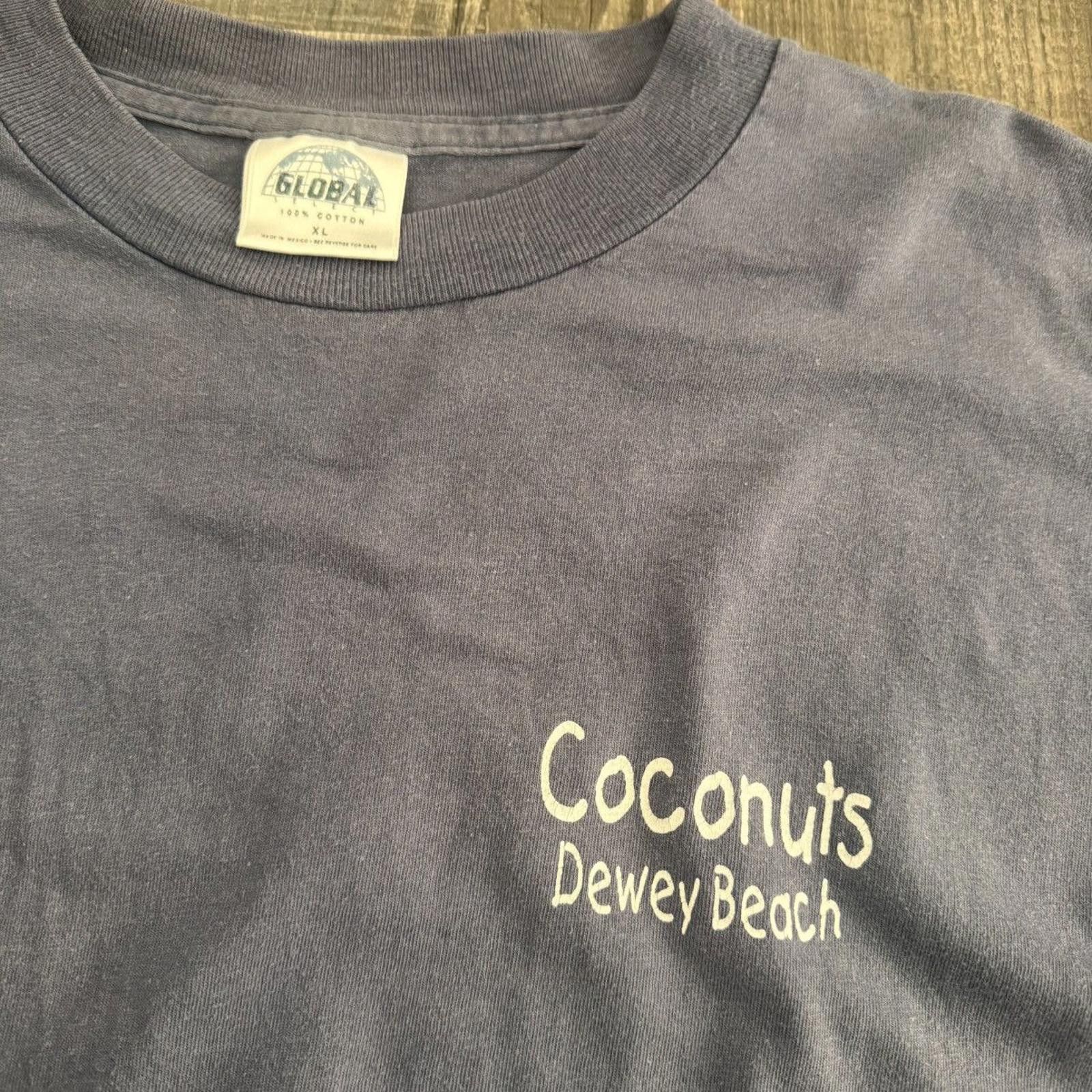 Vintage GLOBAL SELECT • VNTG "Dewey Beach" Tee (XL) Size US XL / EU 56 / 4 - 4 Thumbnail