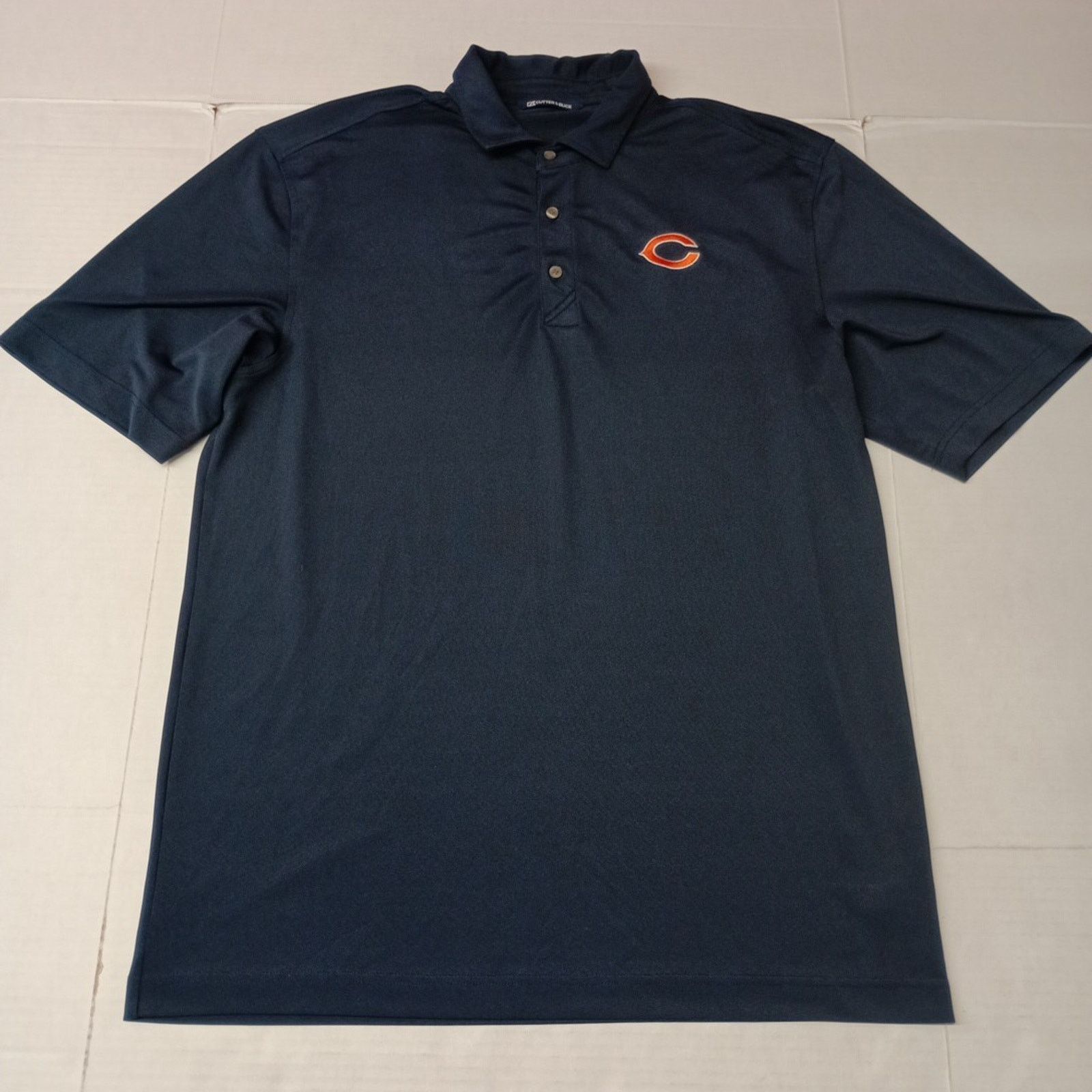 Cutter & Buck Chicago Bears Cutter & Buck Polo Golf Shirt Men’s LT Blue Size US L / EU 52-54 / 3 - 1 Thumbnail