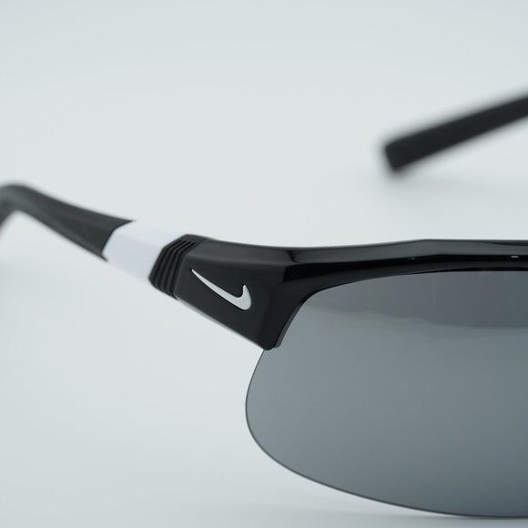 Nike NIKE SHOW X1 DX6520 011 Sunglasses Black Shield Frame Size ONE SIZE - 2 Thumbnail