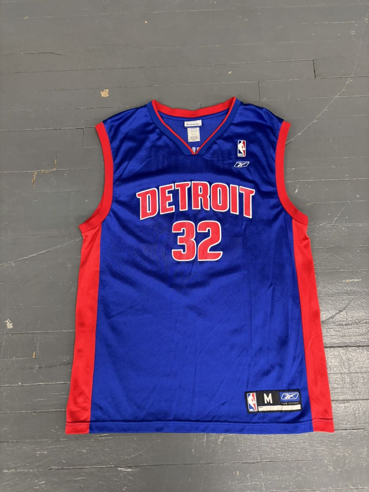 NBA × Reebok × Vintage Vintage Reebok Detroit Hamilton NBA jersey Size US M / EU 48-50 / 2 - 1 Thumbnail