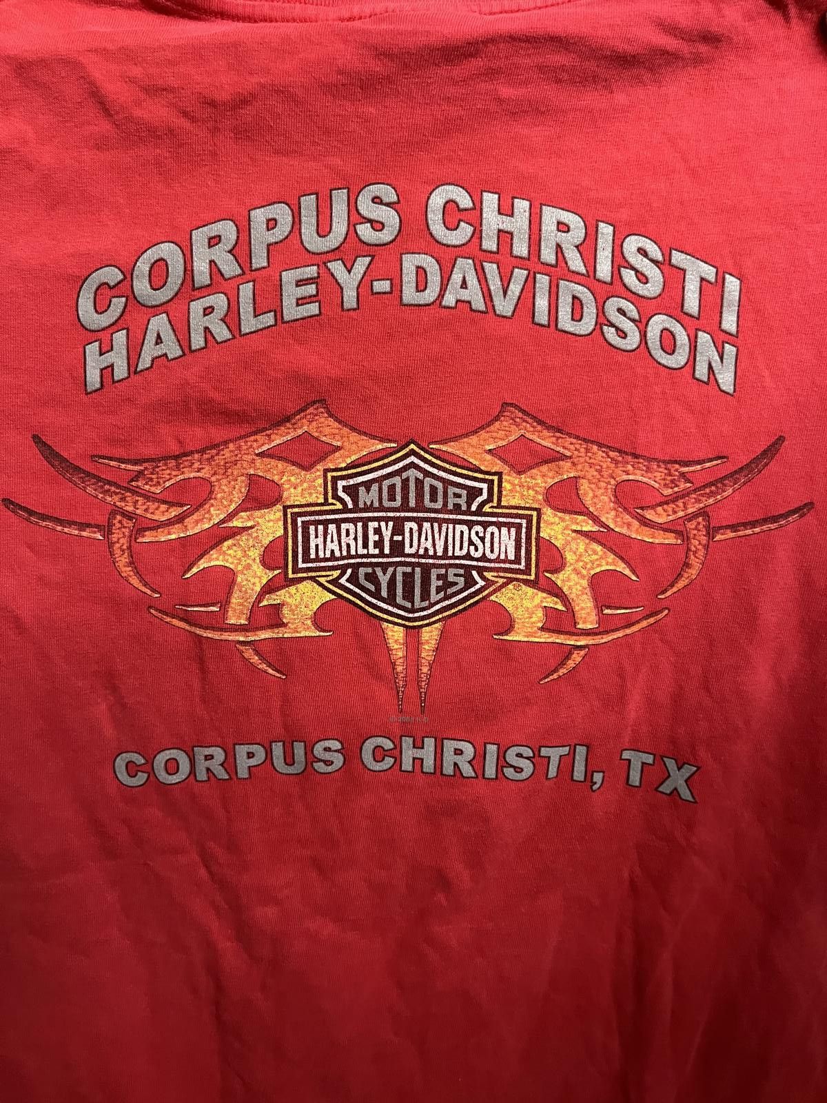 Harley Davidson Y2K Harley Davidson T-shirt Corpus Christi Texas Y2K Tee -L Size US L / EU 52-54 / 3 - 5 Thumbnail