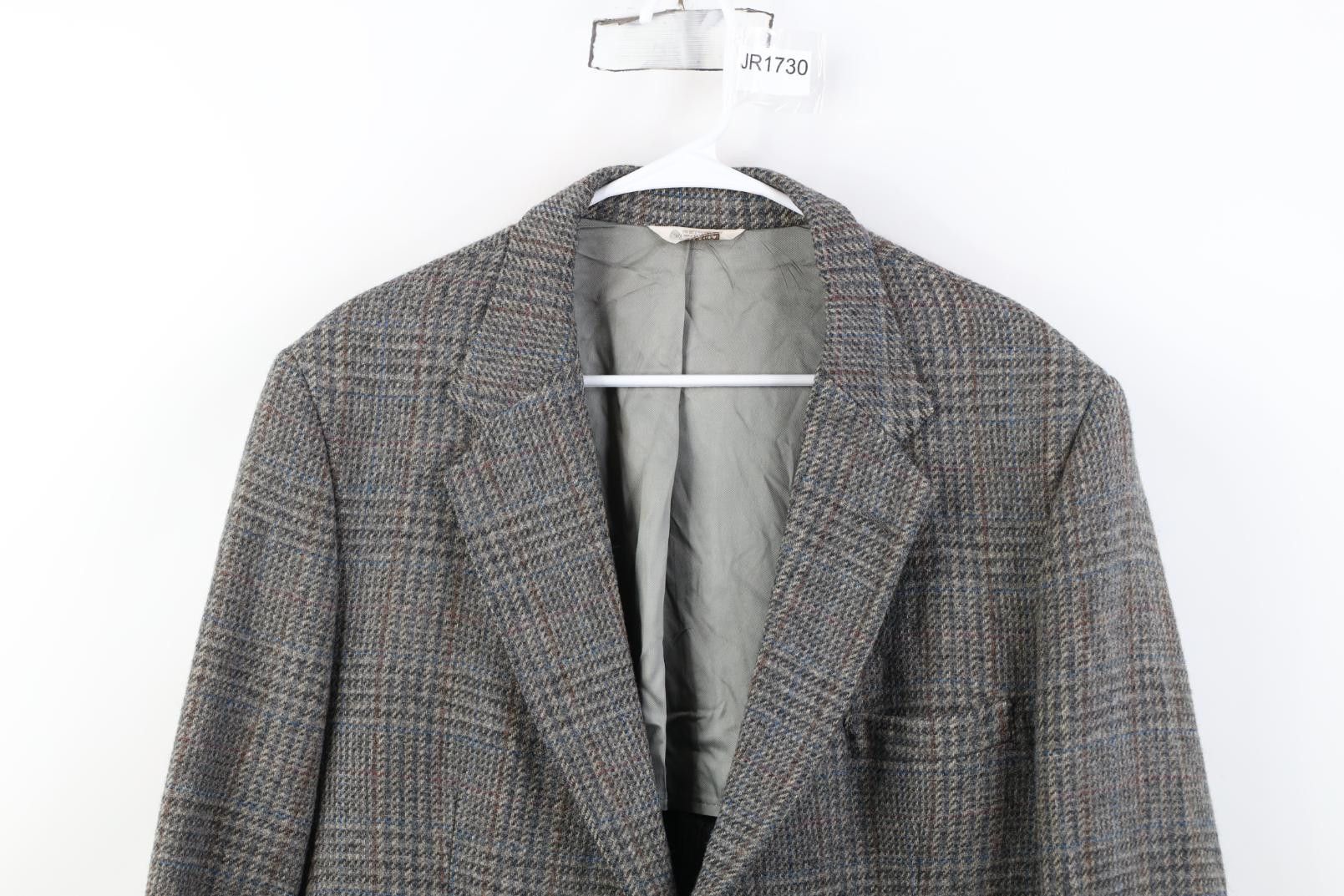 Vintage Vintage 70s Streetwear Suit Coat Blazer Jacket Plaid USA Size US XXL / EU 58 / 5 - 2 Thumbnail