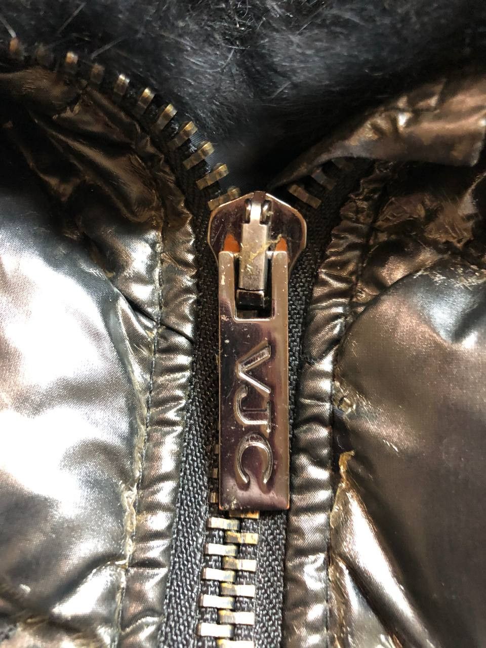 Versace Jeans Couture Versace PATENT Leather Jacket Bomber Size M / US 6-8 / IT 42-44 - 6 Thumbnail