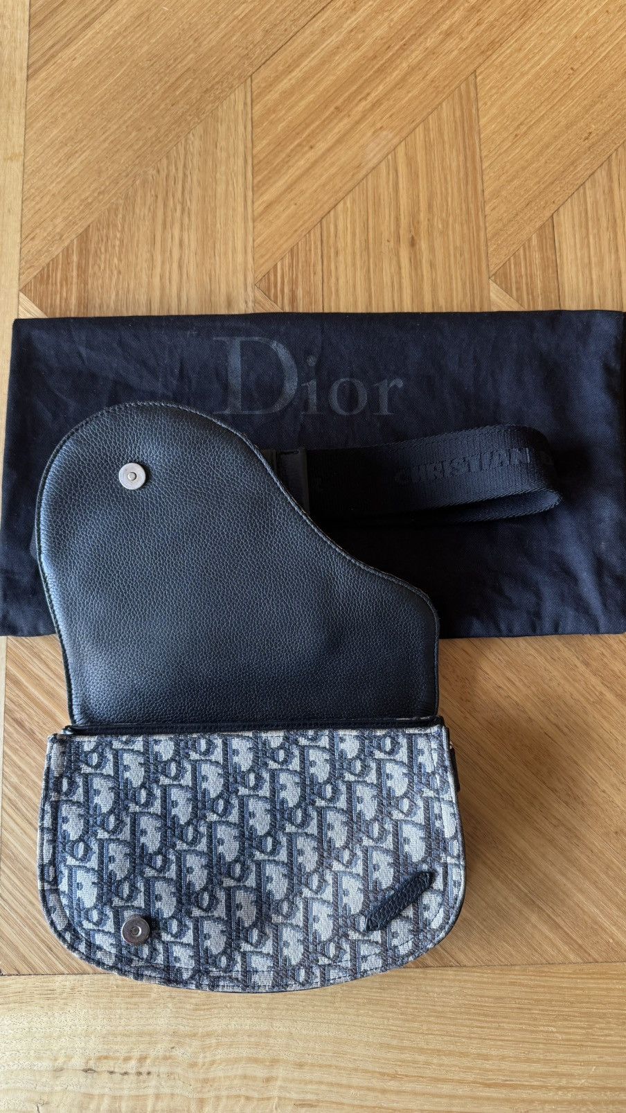 Dior Dior Saddle Messenger Pouch Oblique Canvas 2020 Bag Size ONE SIZE - 4 Thumbnail