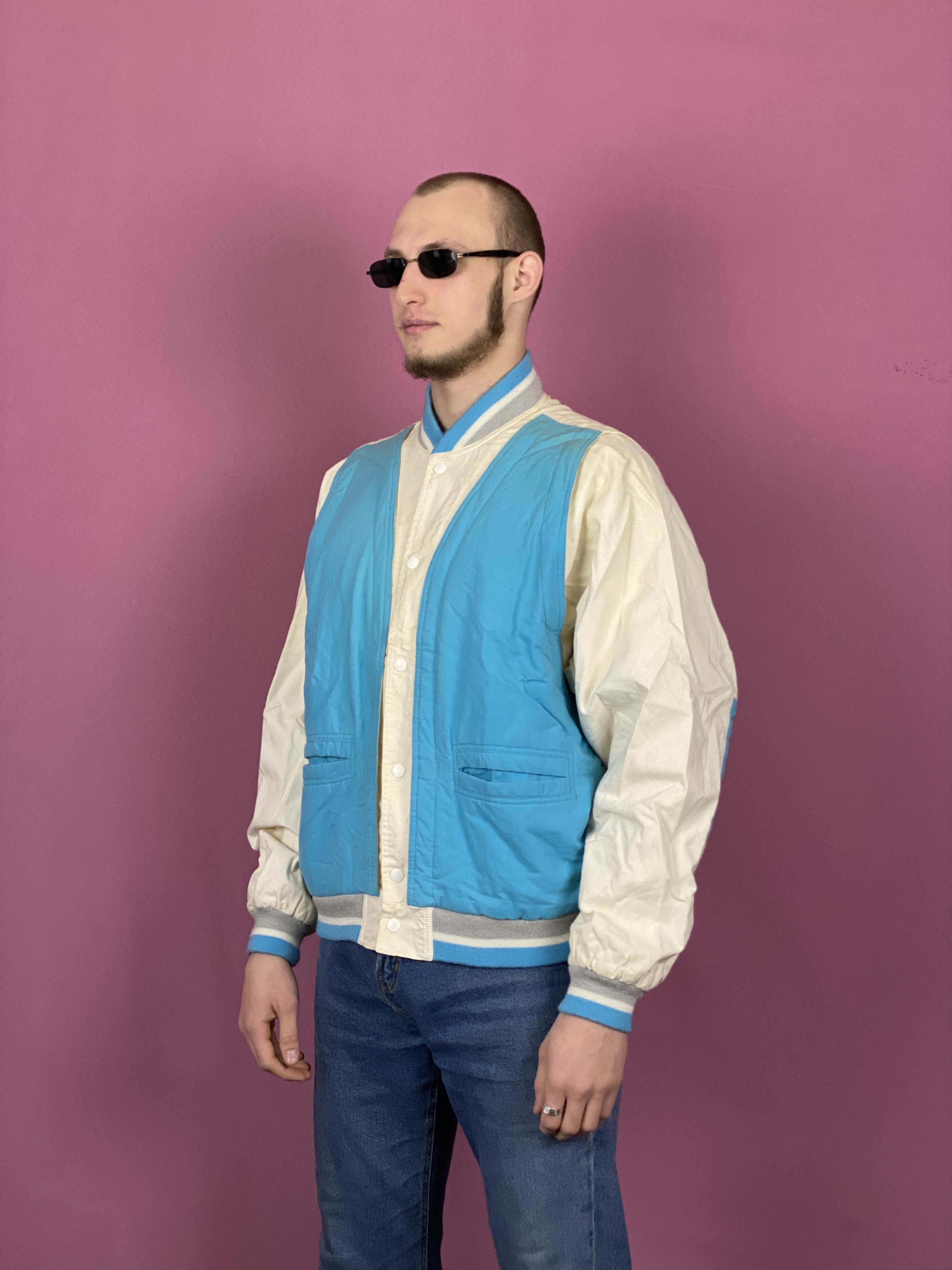 Vintage 90s Dash Vintage Men's Bomber Jacket - M Size US M / EU 48-50 / 2 - 2 Thumbnail