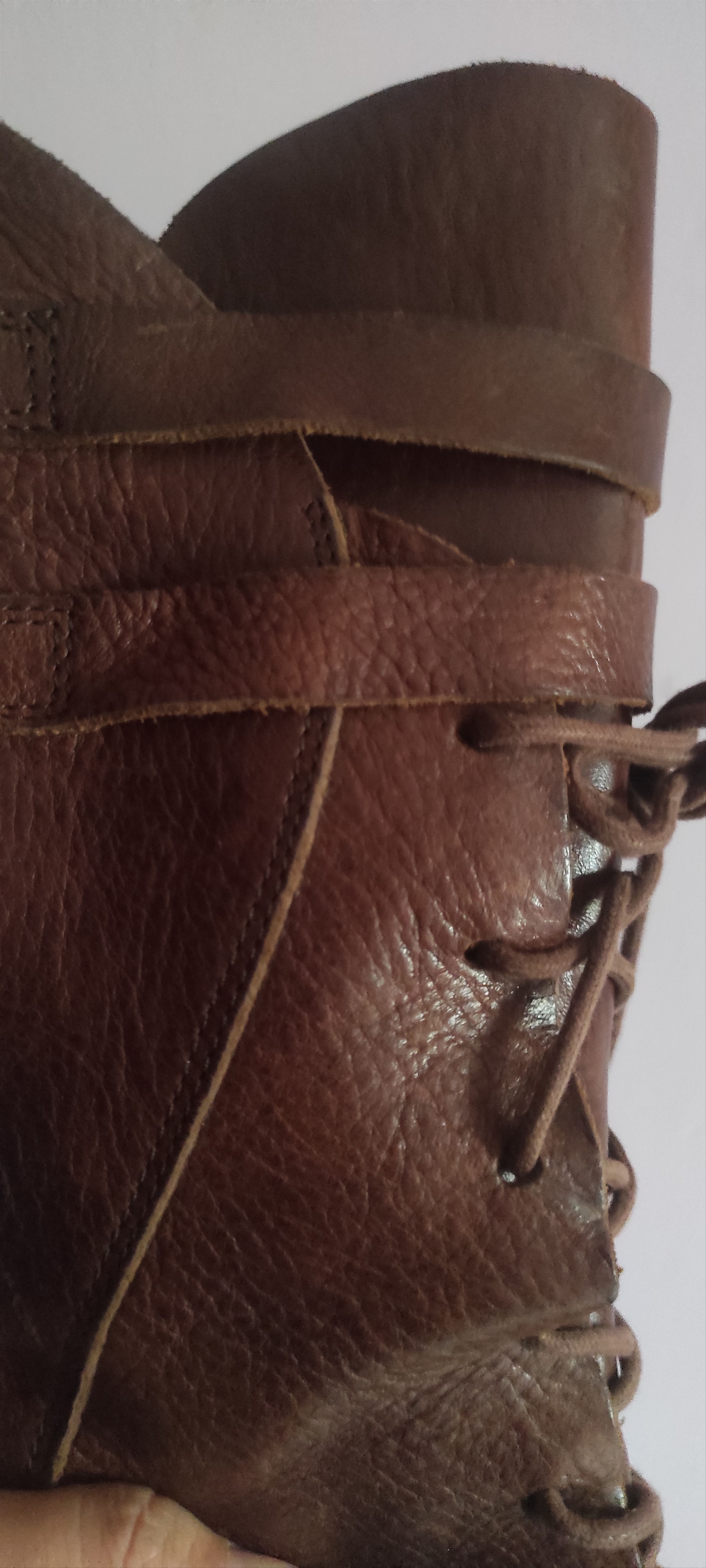 Trippen Trippen Belted Leather Women's Knee Flat Boots Made Germany Size US 7 / IT 37 - 13 Thumbnail