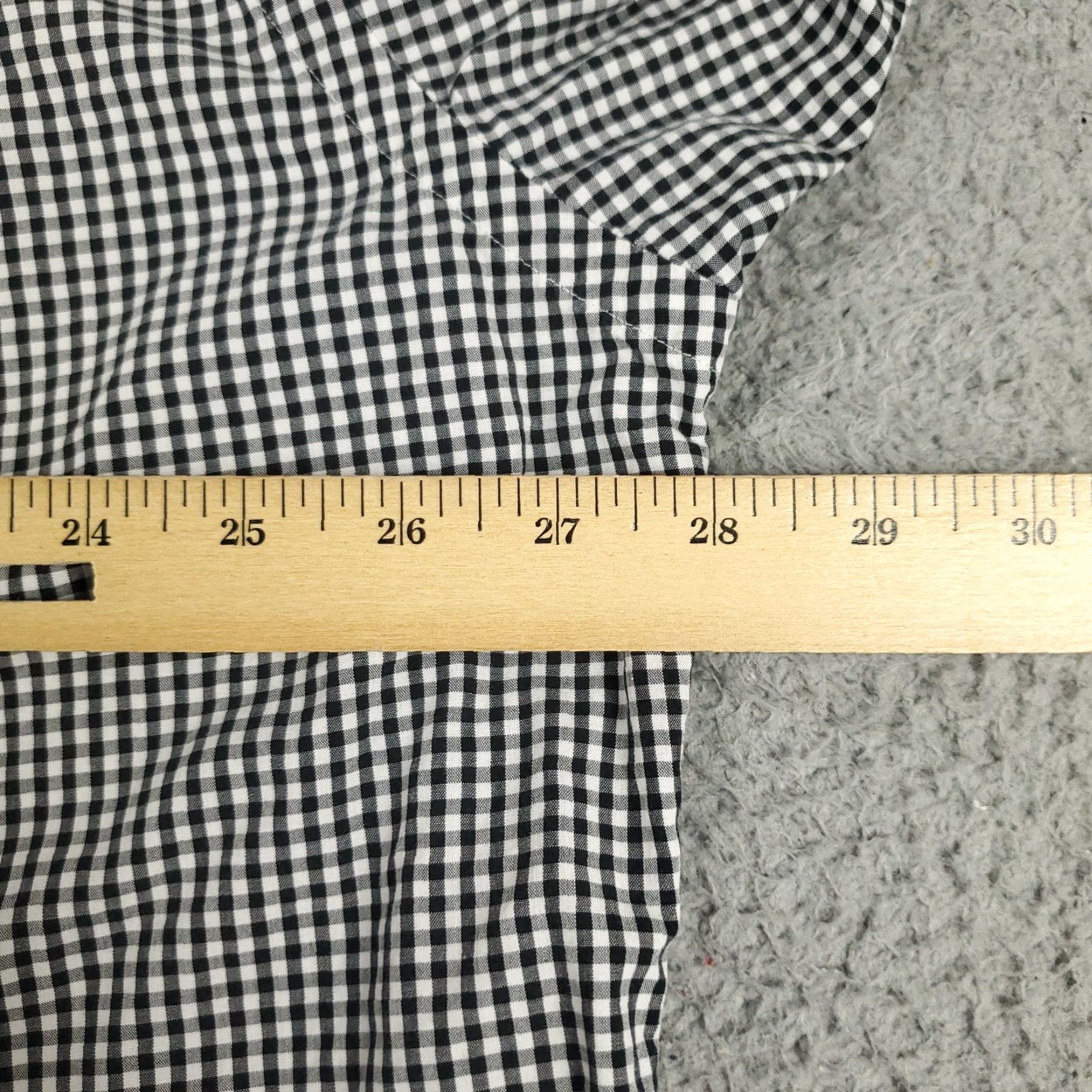 Ralph Lauren Ralph Lauren Button-Up Shirt Mens XL Black/Gray Check Long Sleeve Classic Size US XL / EU 56 / 4 - 6 Thumbnail