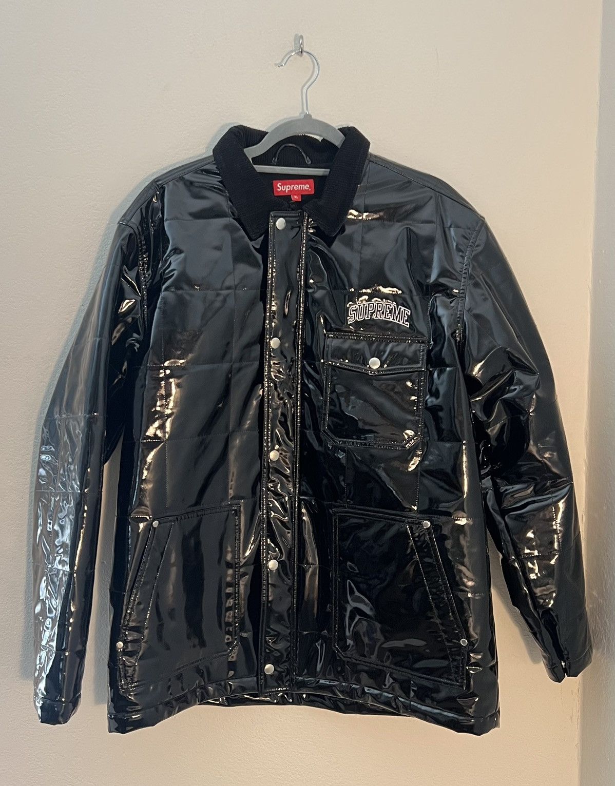 Supreme velvet chore coat Ｌ Supreme Velvet Chore Coat (SS20) - $198