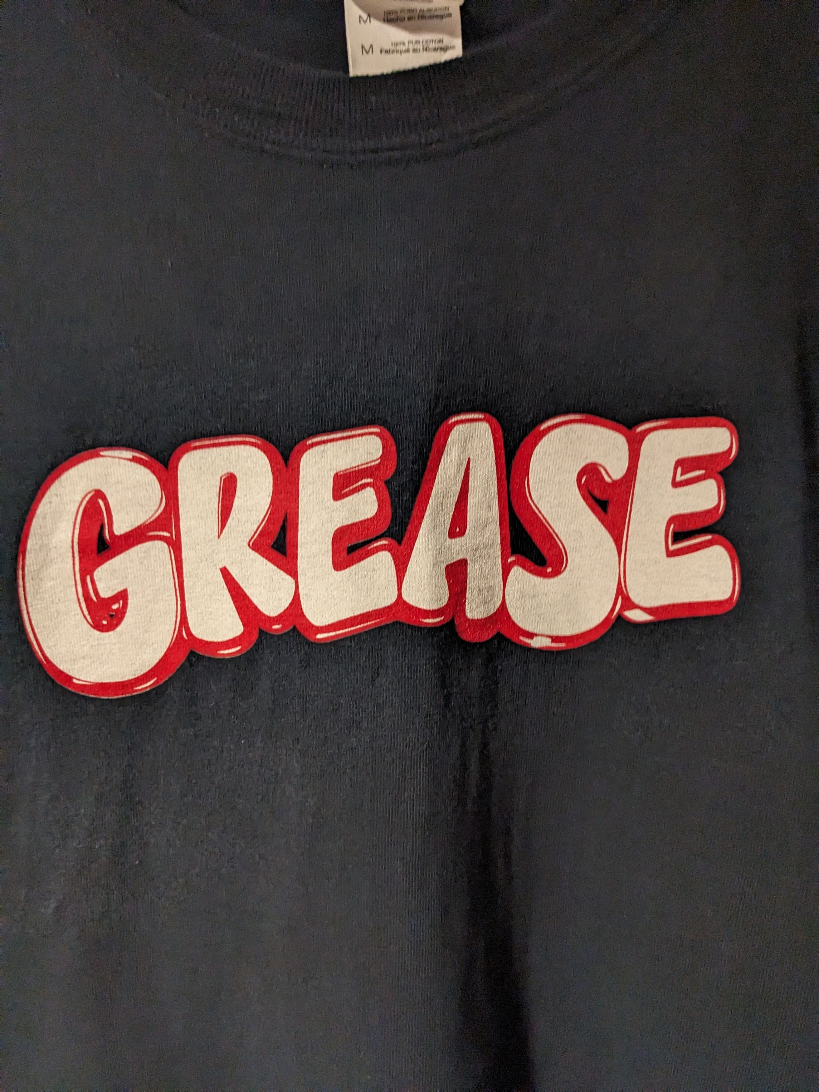Other Vintage Y2K Grease Movie Promo Spell Out Medium T-Shirt Size US M / EU 48-50 / 2 - 2 Thumbnail