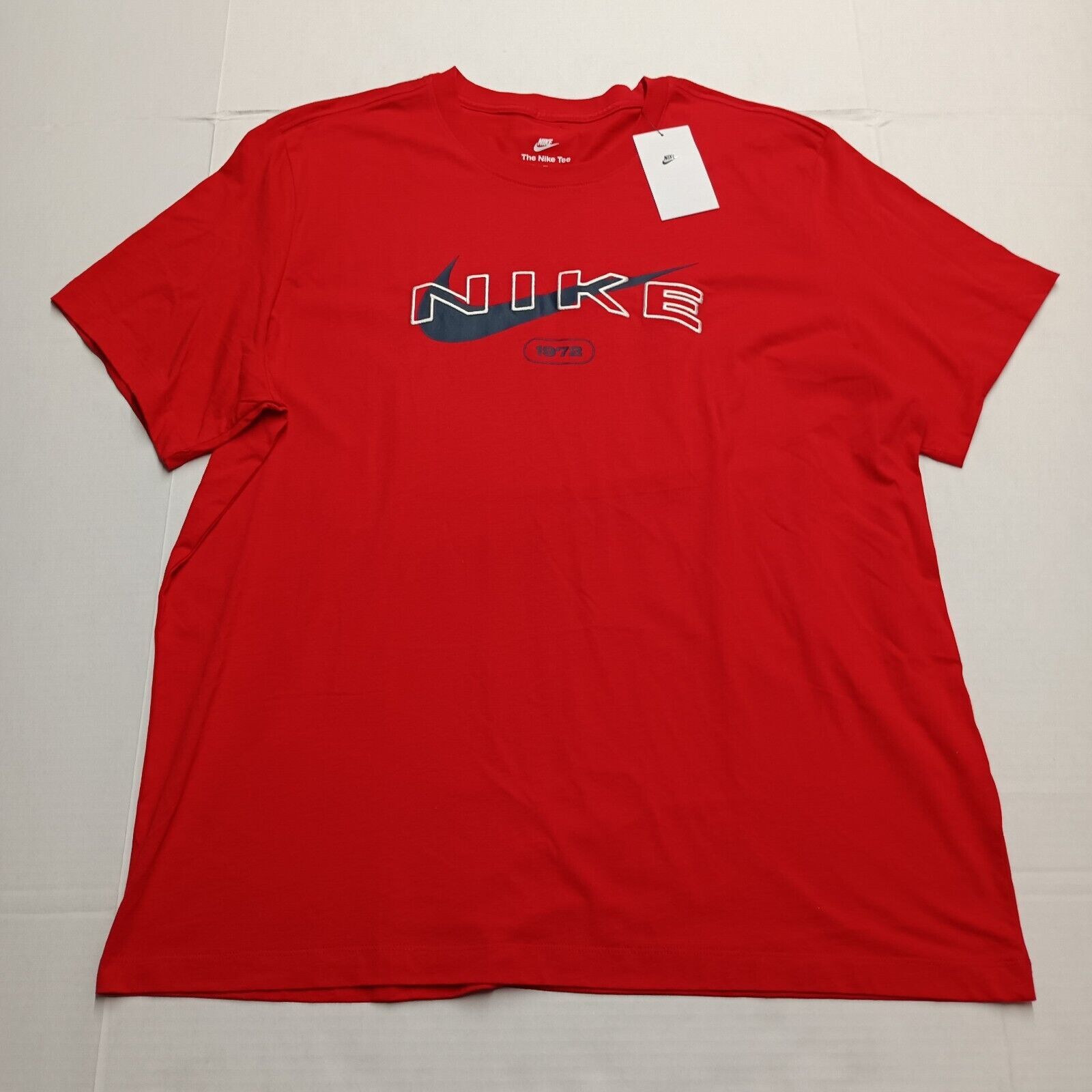 Nike Nike Men's S/S Sportswear Graphic T-Shirt JL3 Red Size 2XL Size US XXL / EU 58 / 5 - 1 Thumbnail