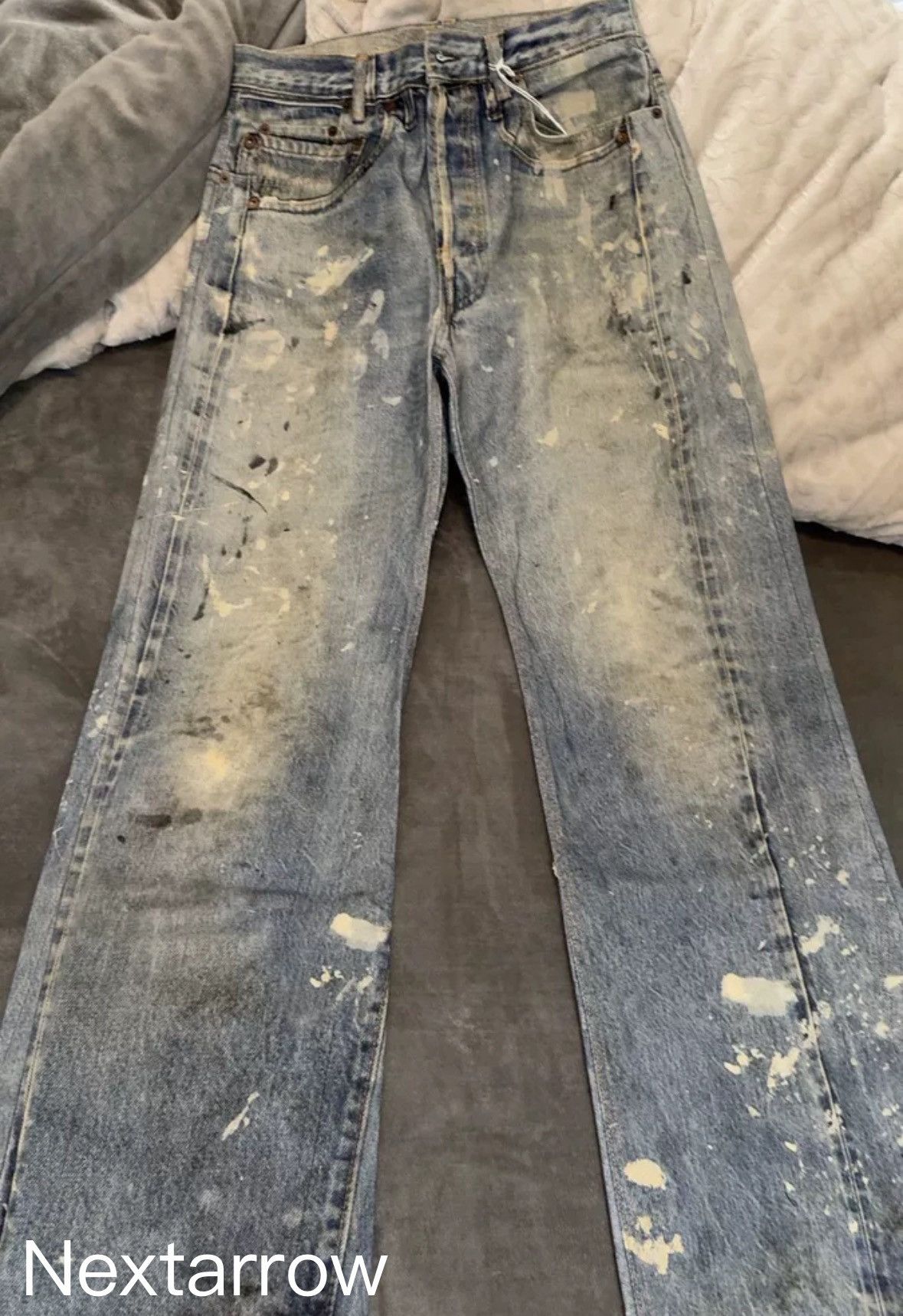 Acne Studios Acne studios Splash-ink jeans 2412-Nextarrow Size US 44 / EU 60 - 1 Thumbnail