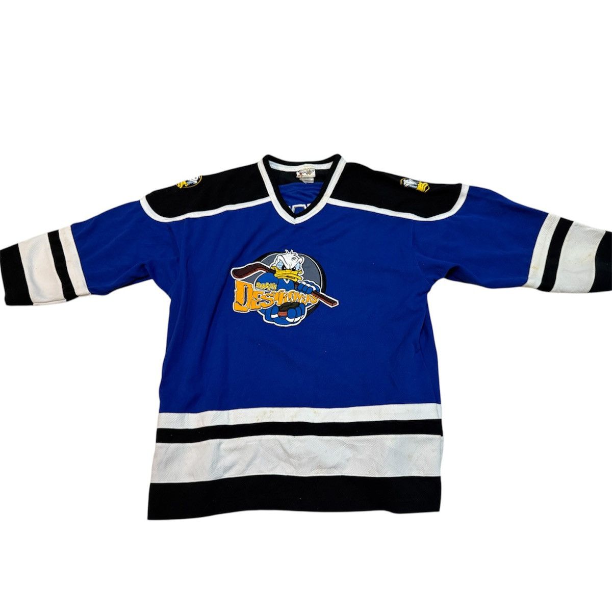 Vintage 2000s Donald Duck Ice Hockey Jersey Y2K