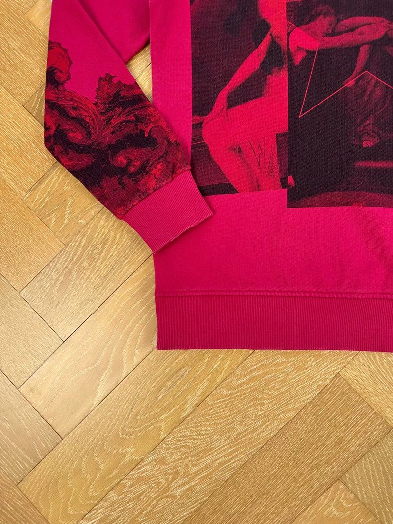 Givenchy Givenchy Solid Color Character Pattern Print Round-neck Lo Size US S / EU 44-46 / 1 - 4 Thumbnail