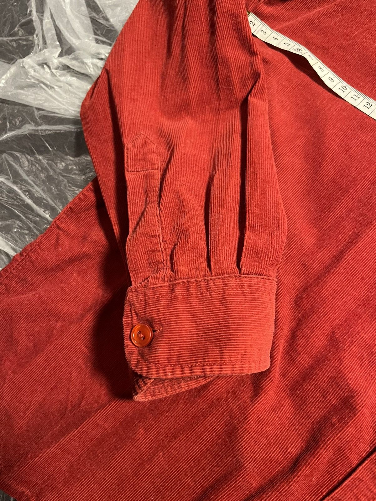 Designer × Vintage Gianni Feroti Corduroy Shirt Size M / US 6-8 / IT 42-44 - 7 Thumbnail