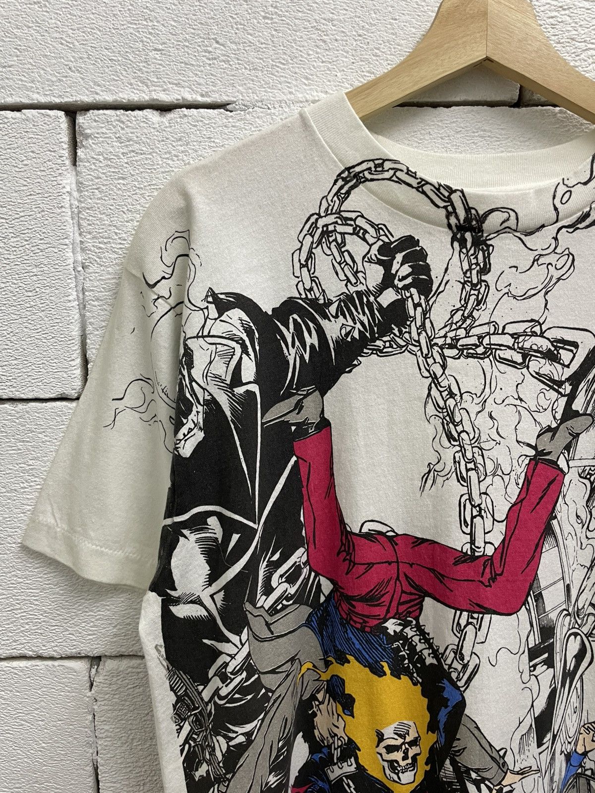 Marvel Comics Custom Overprint Ghost Rider Tee Size US L / EU 52-54 / 3 - 2 Thumbnail