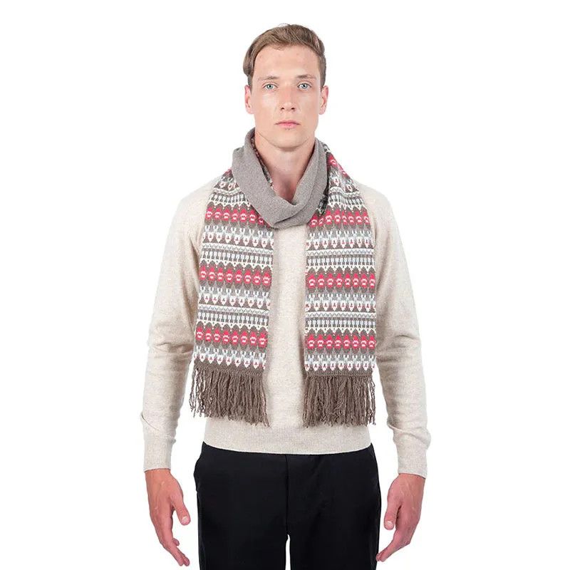 Johnstons Of Elgin Johnstons of Elgin wool /angora luxury long scarf Size ONE SIZE - 1 Thumbnail
