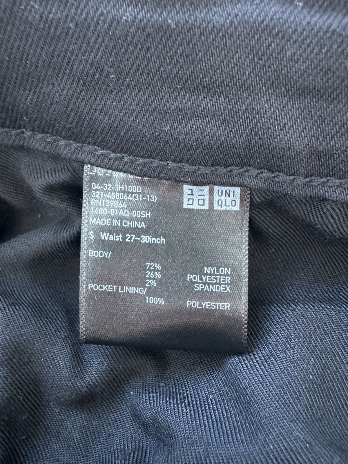 Uniqlo New Uniqlo Ezy Jeans Skinny Fit Black size S Size US 30 / EU 46 - 7 Thumbnail