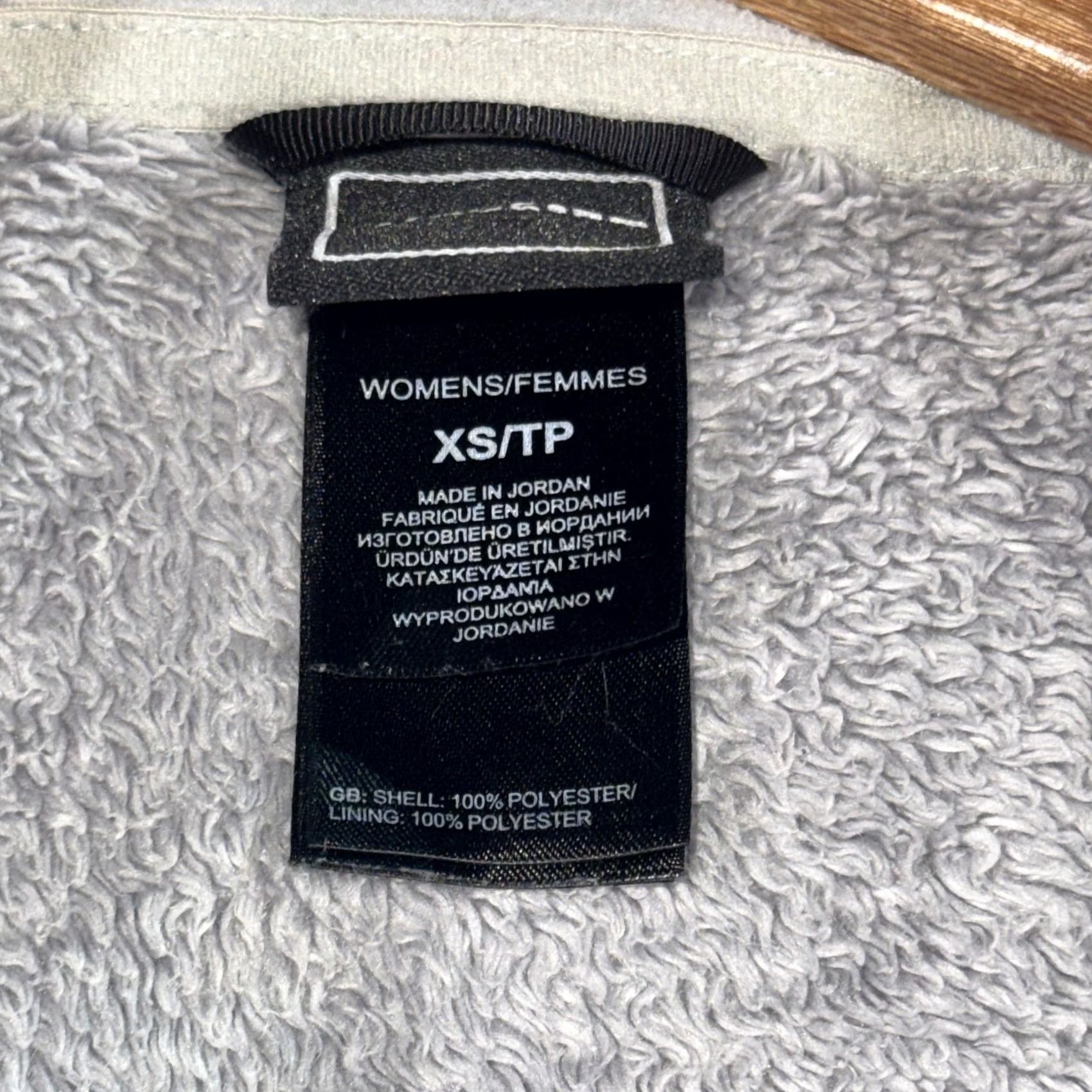 The North Face The North Face Fleece Jacket Womens XS Gray Osito High Pile Full Zip Warm Size XS / US 0-2 / IT 36-38 - 5 Thumbnail