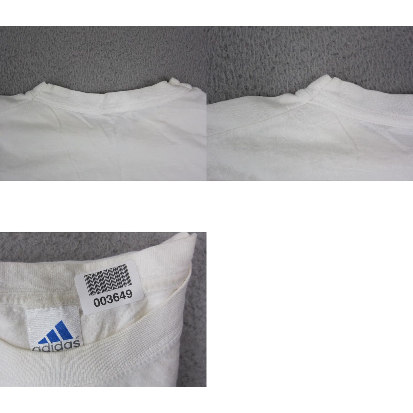 Adidas Vintage Adidas Shirt L Mens White Athens Greece Marathon Alpha Y2K Olympics Size US L / EU 52-54 / 3 - 9 Thumbnail