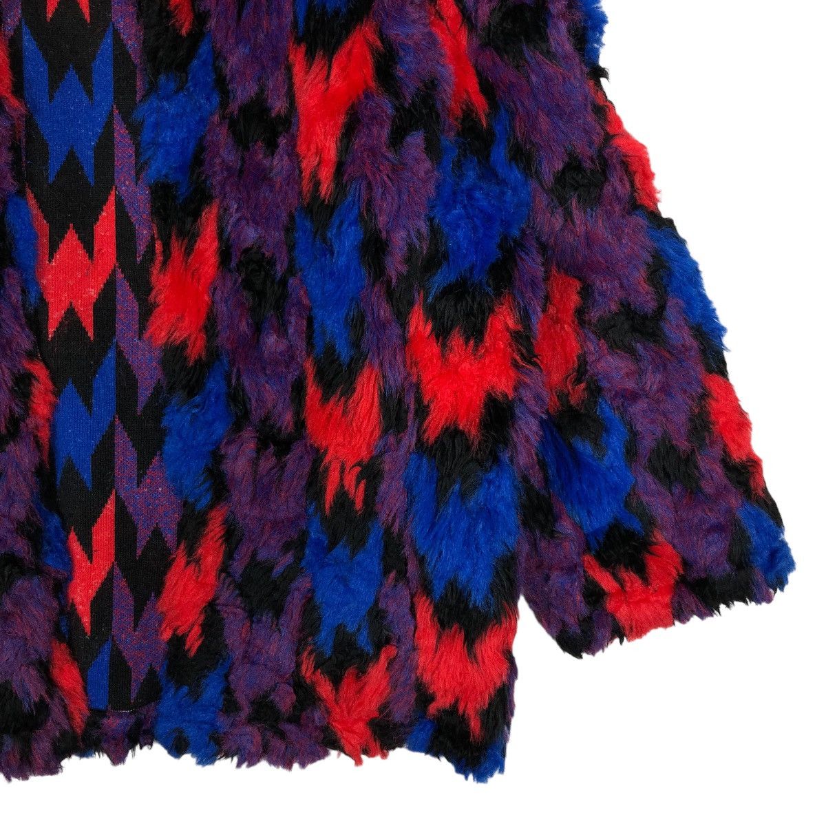 Japanese Brand 🔥Mohair Wool Fur Jacket Colourful Tokyo Kobe Japan Made Size US M / EU 48-50 / 2 - 4 Thumbnail