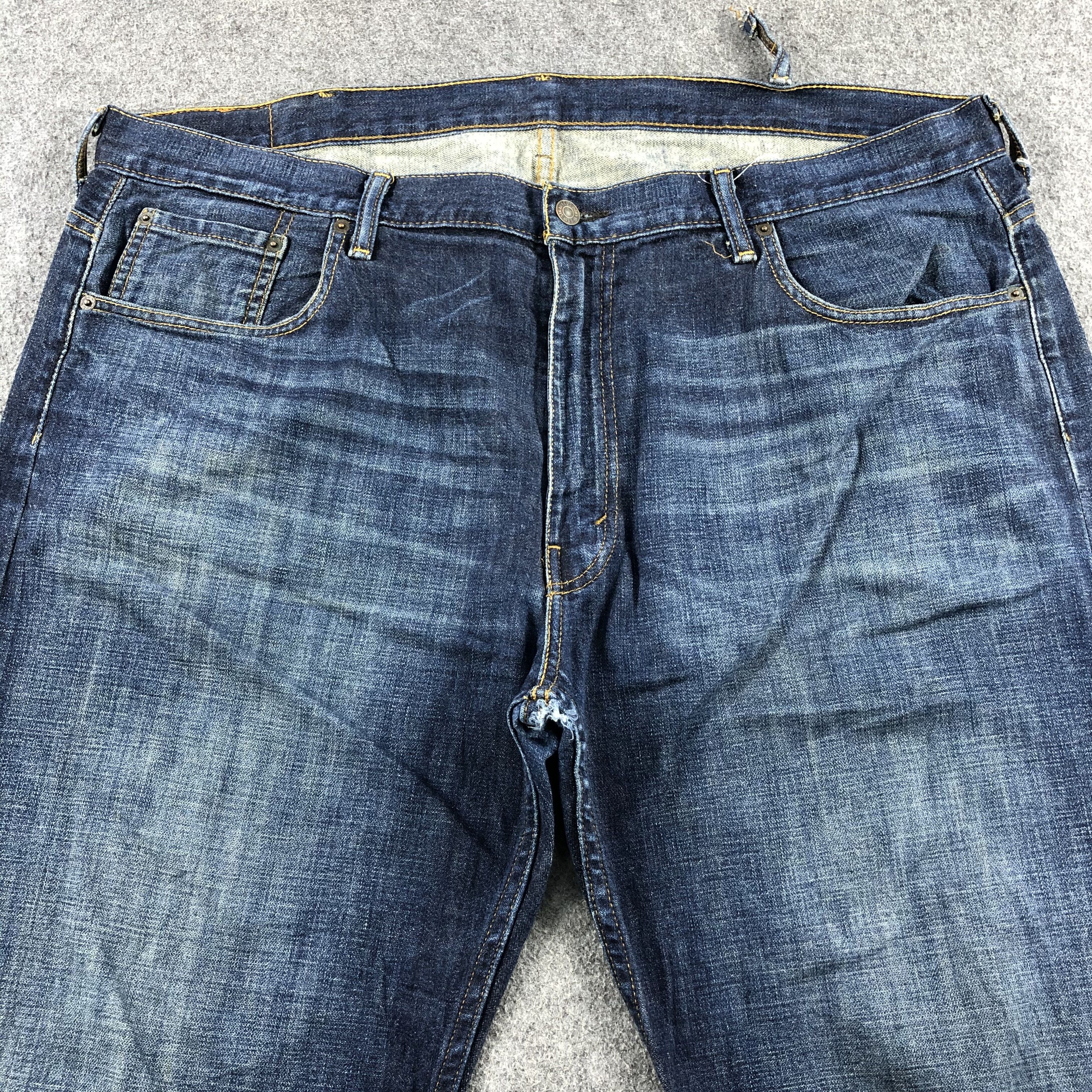 Levi's Vintage Distress Levis 569 Jeans-J1401 Size US 44 / EU 60 - 3 Thumbnail