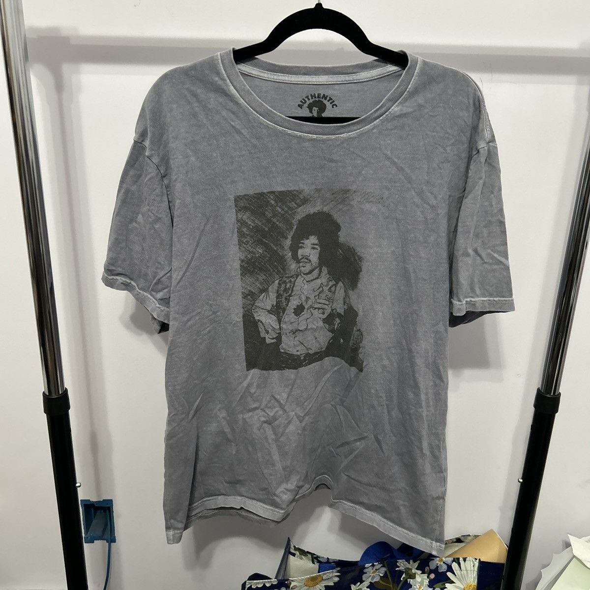 Lucky Brand Lucky Brand Jimi Hendrix Gray Rock Tshirt Size XL - "Eli" Size US XL / EU 56 / 4 - 2 Thumbnail