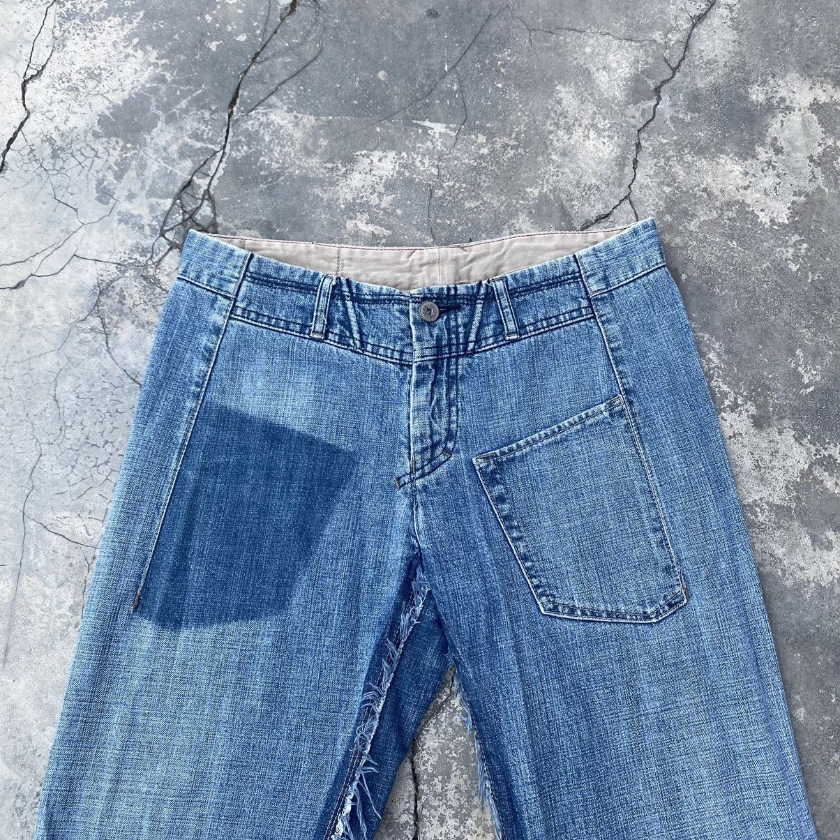 Marithe + Francois Girbaud Marithe Francois Girbaud Rework Flare Size 30" / US 8 / IT 44 - 3 Thumbnail