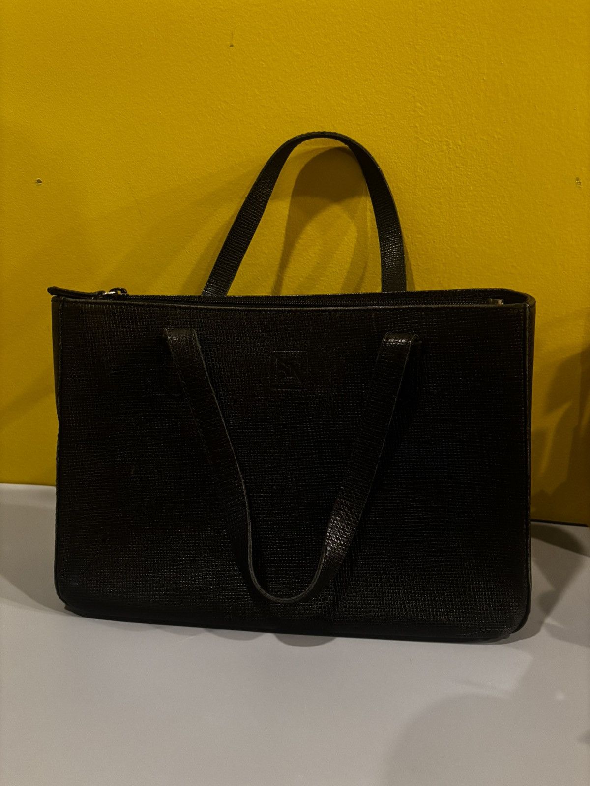 Other Black vegan Leather Tote Handbag Size ONE SIZE - 12 Thumbnail