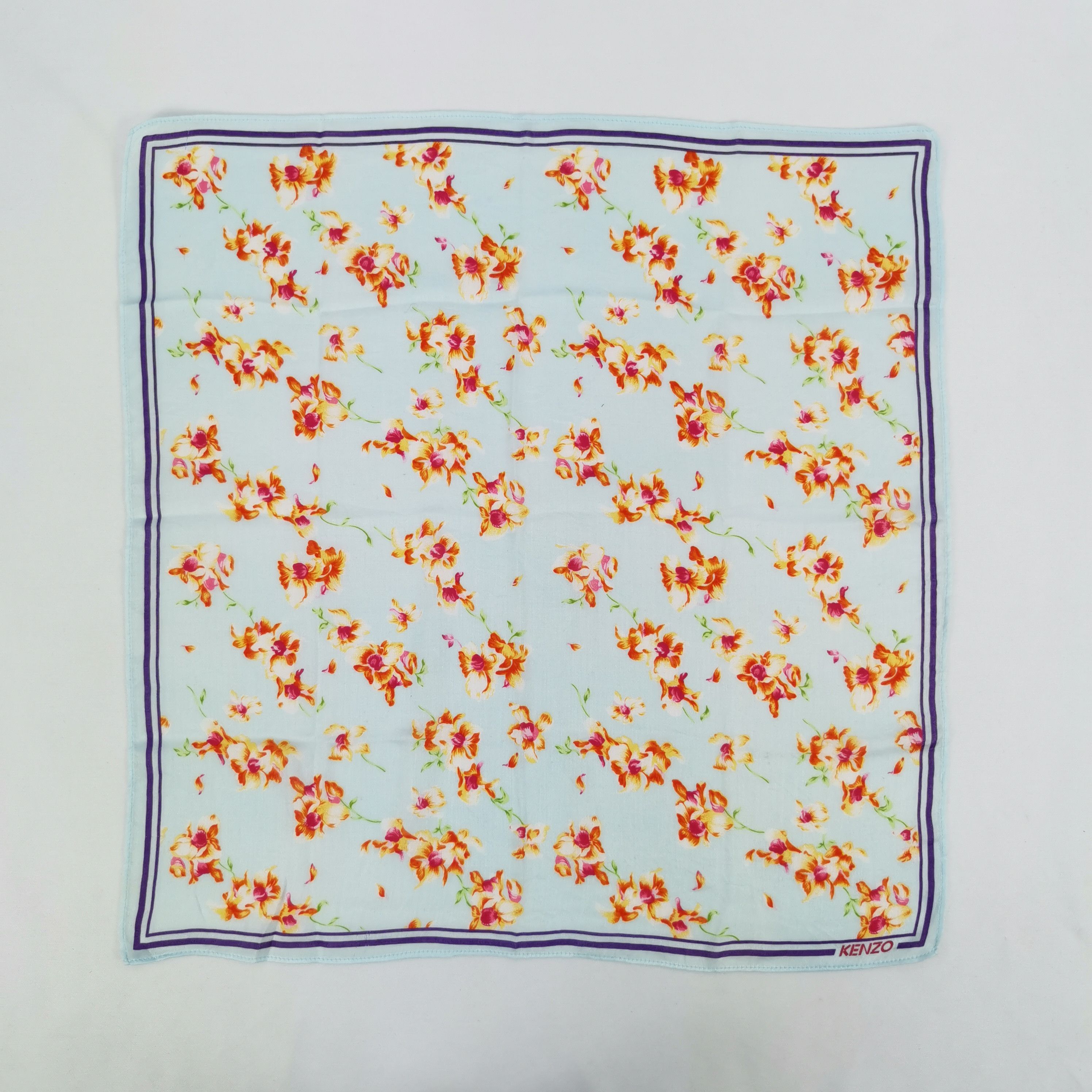 Kenzo Vintage Kenzo Handkerchief Neckerchief Bandana Size ONE SIZE - 2 Thumbnail