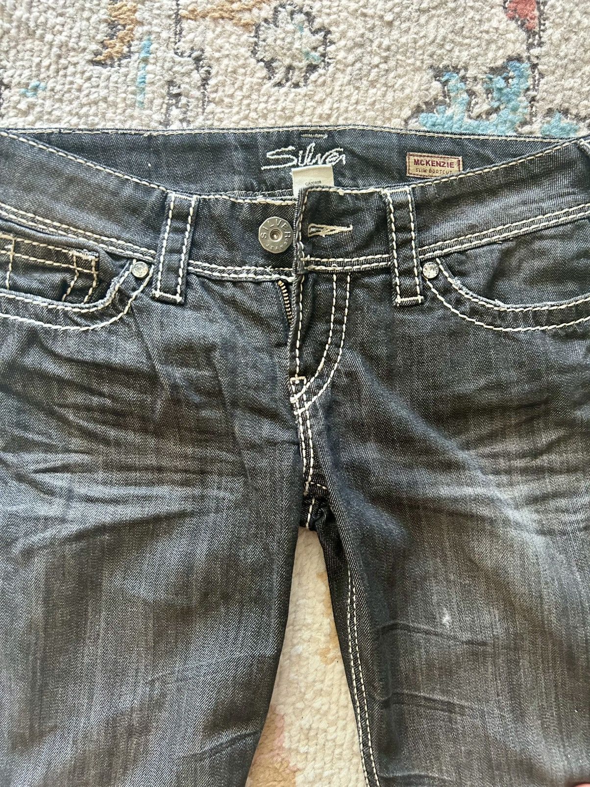 Other Silver Jeans Co. Mackenzie Bootcut Jeans Size 29" - 2 Thumbnail