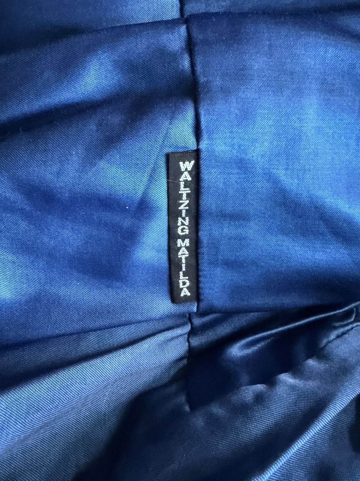 Kapital Kapital K•EEL woven down vest Sz 3 blue/teal Size US L / EU 52-54 / 3 - 6 Thumbnail