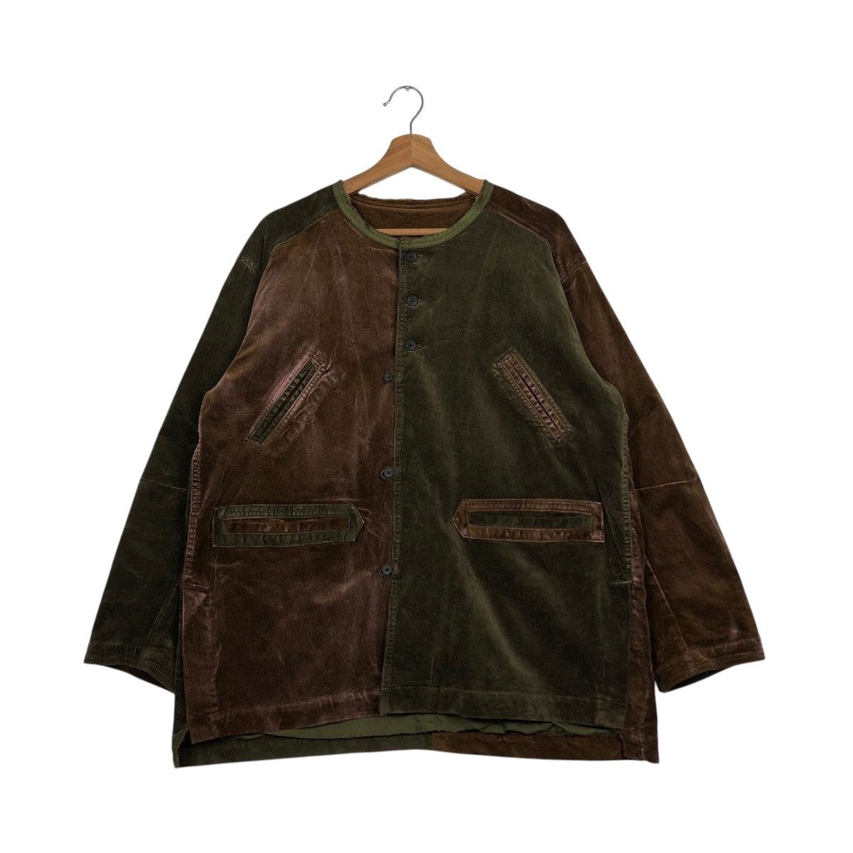 Japanese Brand 📌Patch Work Multi Color Chore Worker Jacket Mili&Mili Size US M / EU 48-50 / 2 - 2 Thumbnail