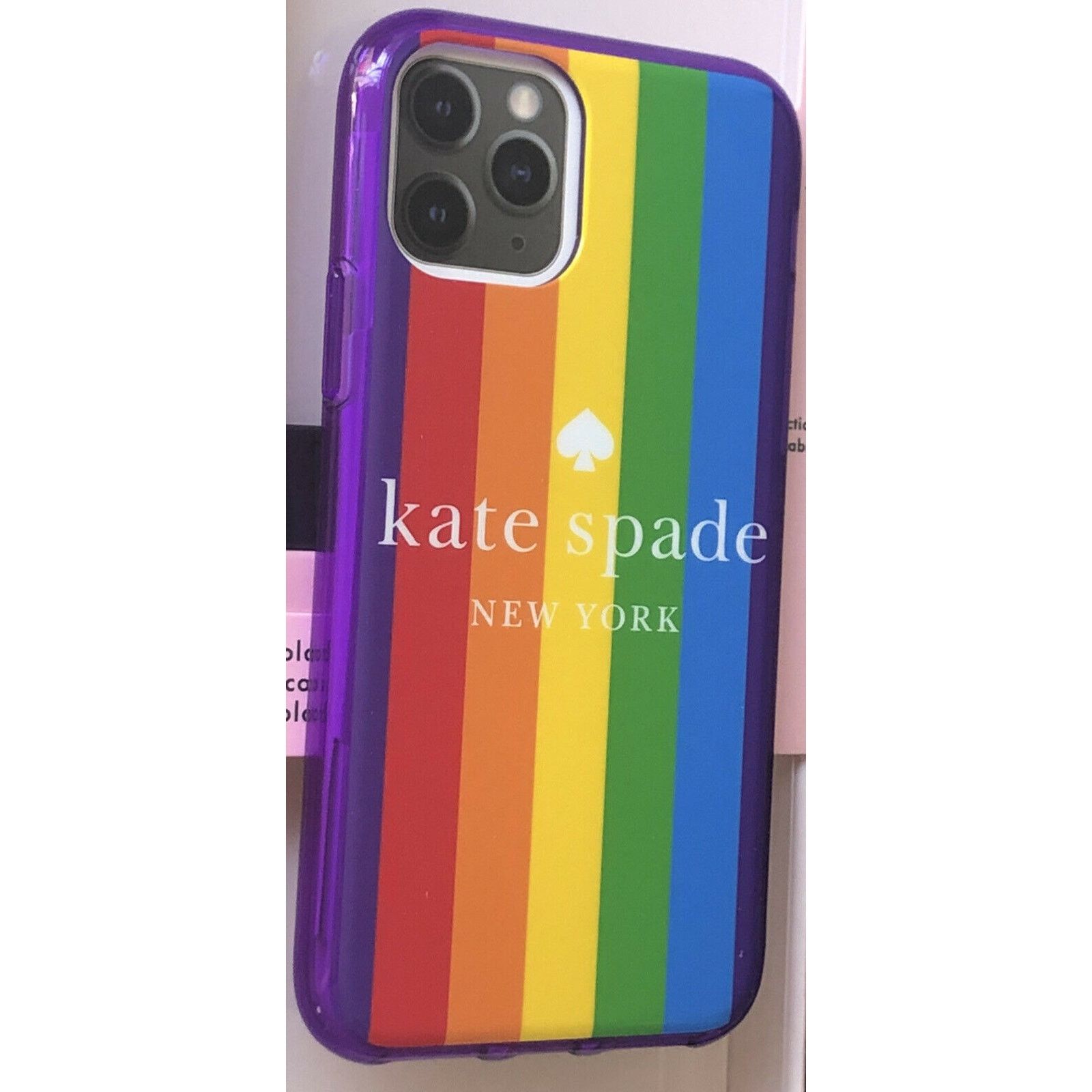 Kate Spade Kate Spade Iphone 11 Pro Rainbow Multicolor Colors case Size ONE SIZE - 5 Thumbnail