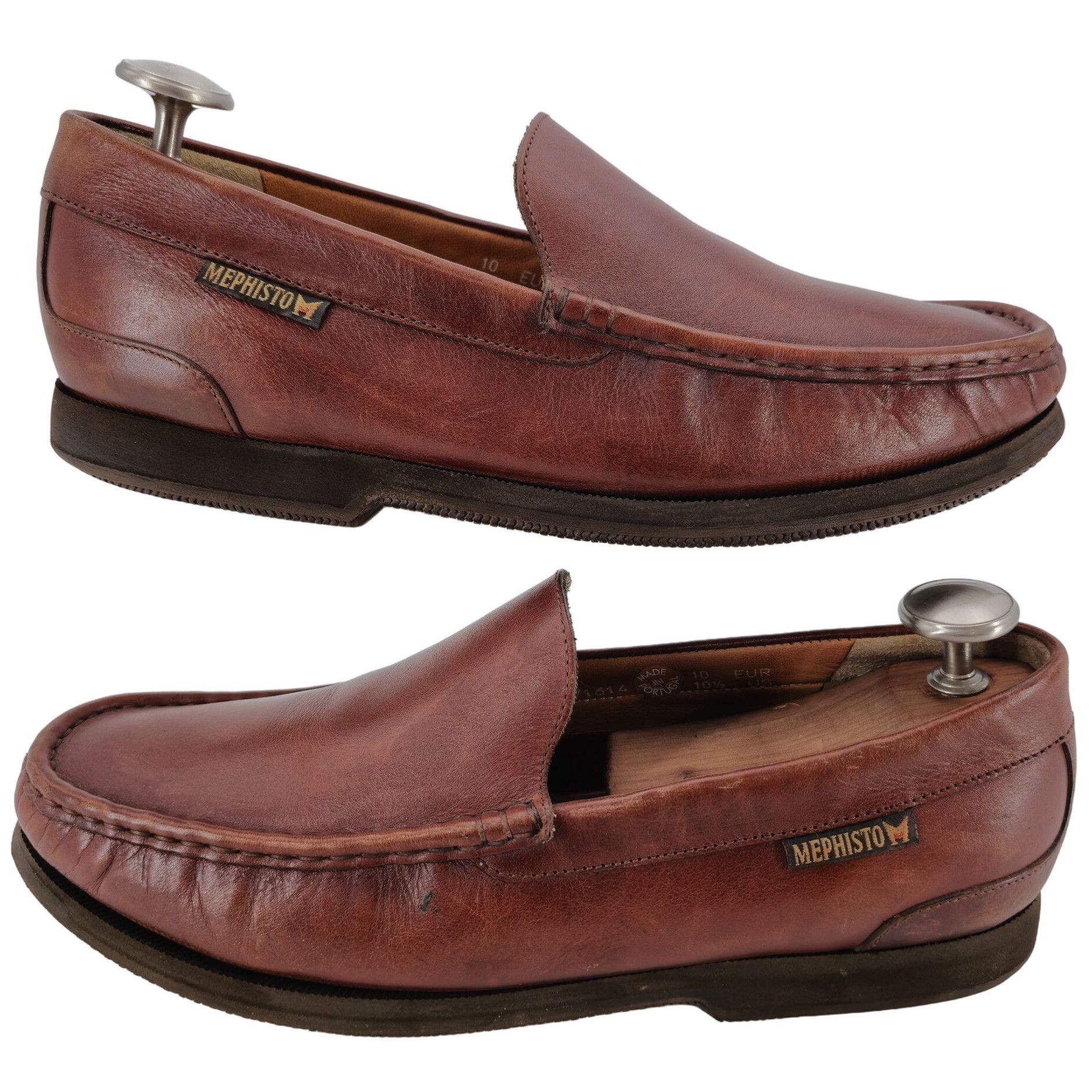 Mephisto Mephisto Spinmaker Brown Venetian Moc-toe Loafers Mens 10.5 Size US 10.5 / EU 43-44 - 4 Thumbnail