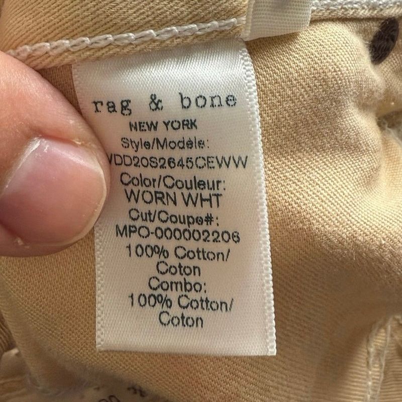 Rag & Bone rag & bone Maya High-Rise Ankle Jeans - Size 26 Size 29" - 3 Thumbnail