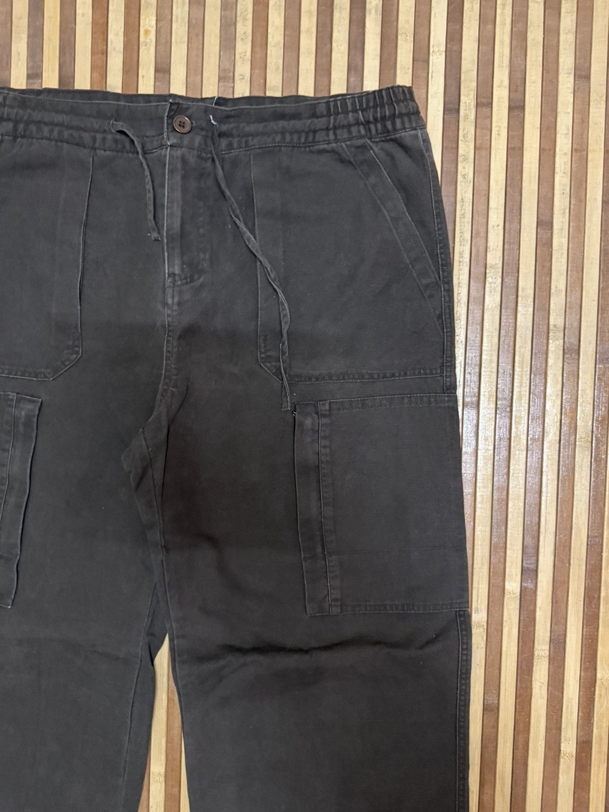 Japanese Brand SOLARE Cargo Pants Baggy Multipocket Streetwear / W36x30.5 Size US 36 / EU 52 - 4 Thumbnail