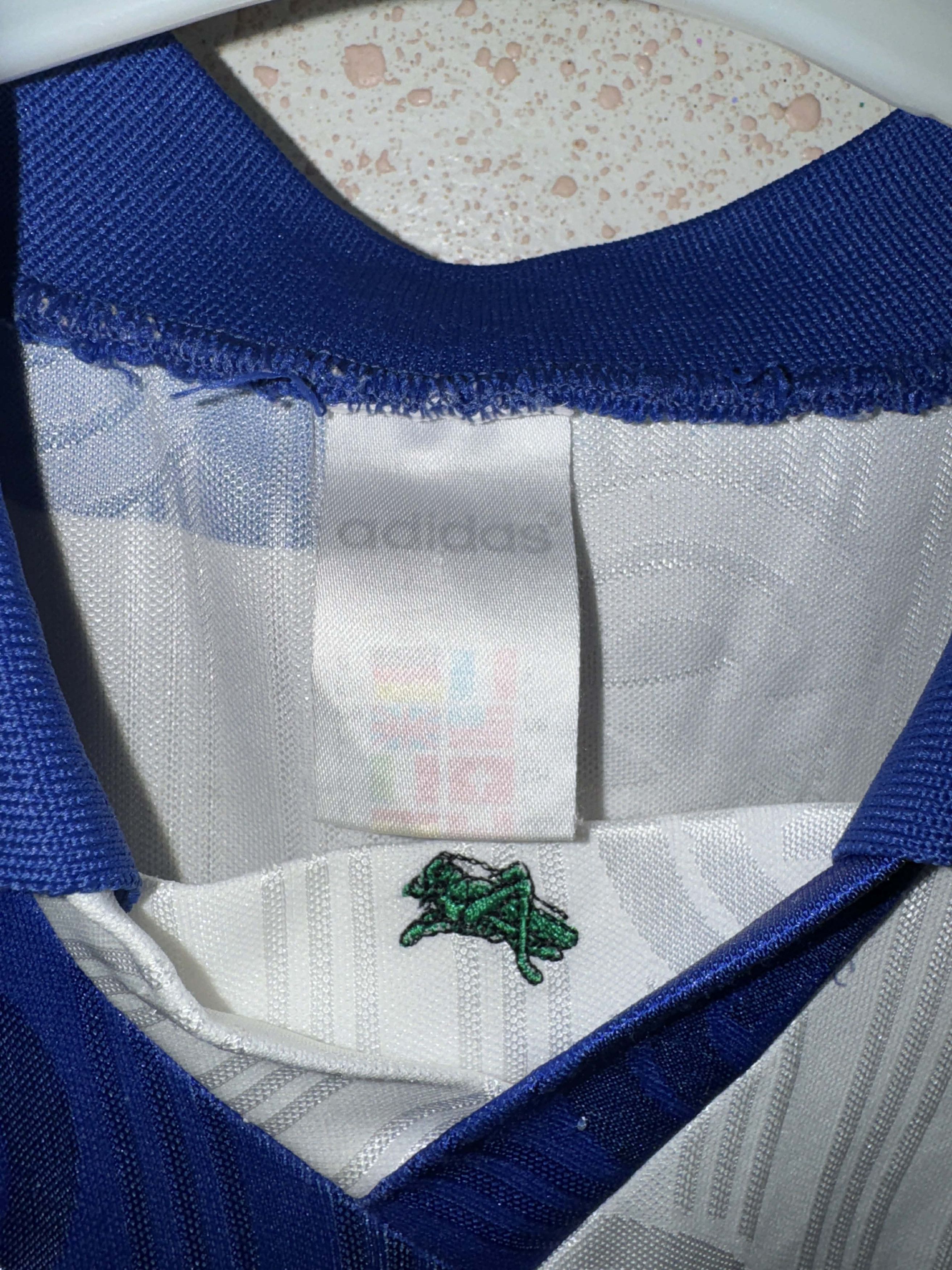 Adidas Grasshoppers 1997/98 Player Issue Home Shirt Adidas #3 Size US L / EU 52-54 / 3 - 4 Thumbnail