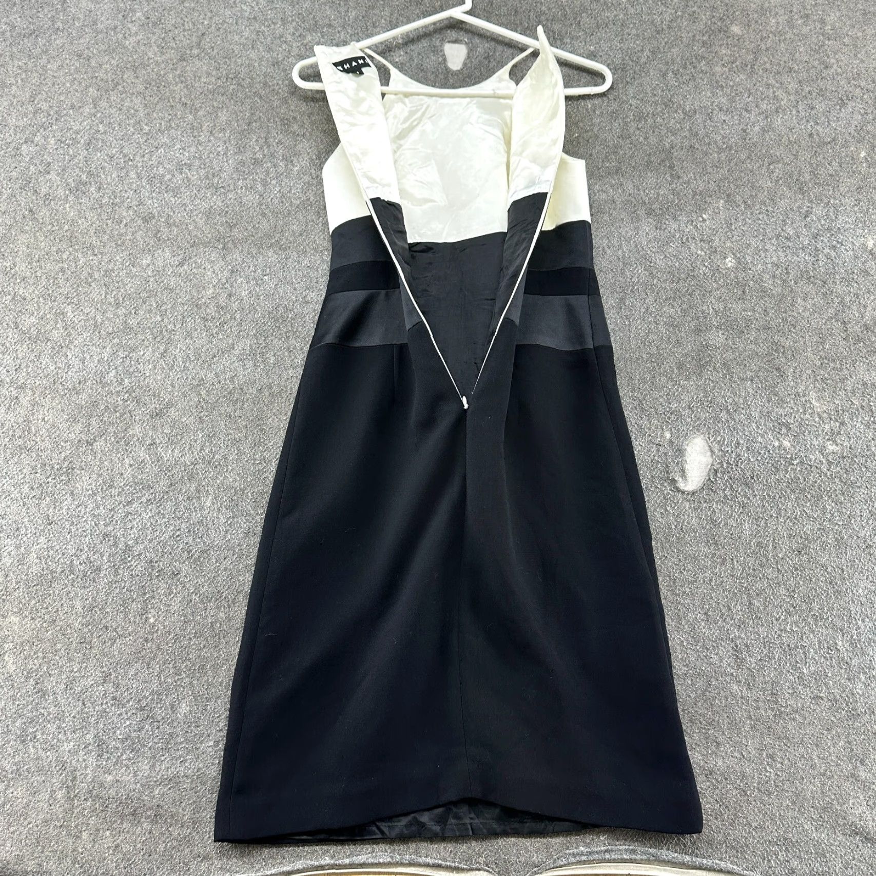 Vintage VINTAGE Shani Dress Womens 4 Black Sleeveless Halter A-Line Long 90s USA Formal Wedding Mens? Size S / US 4 / IT 40 - 2 Thumbnail