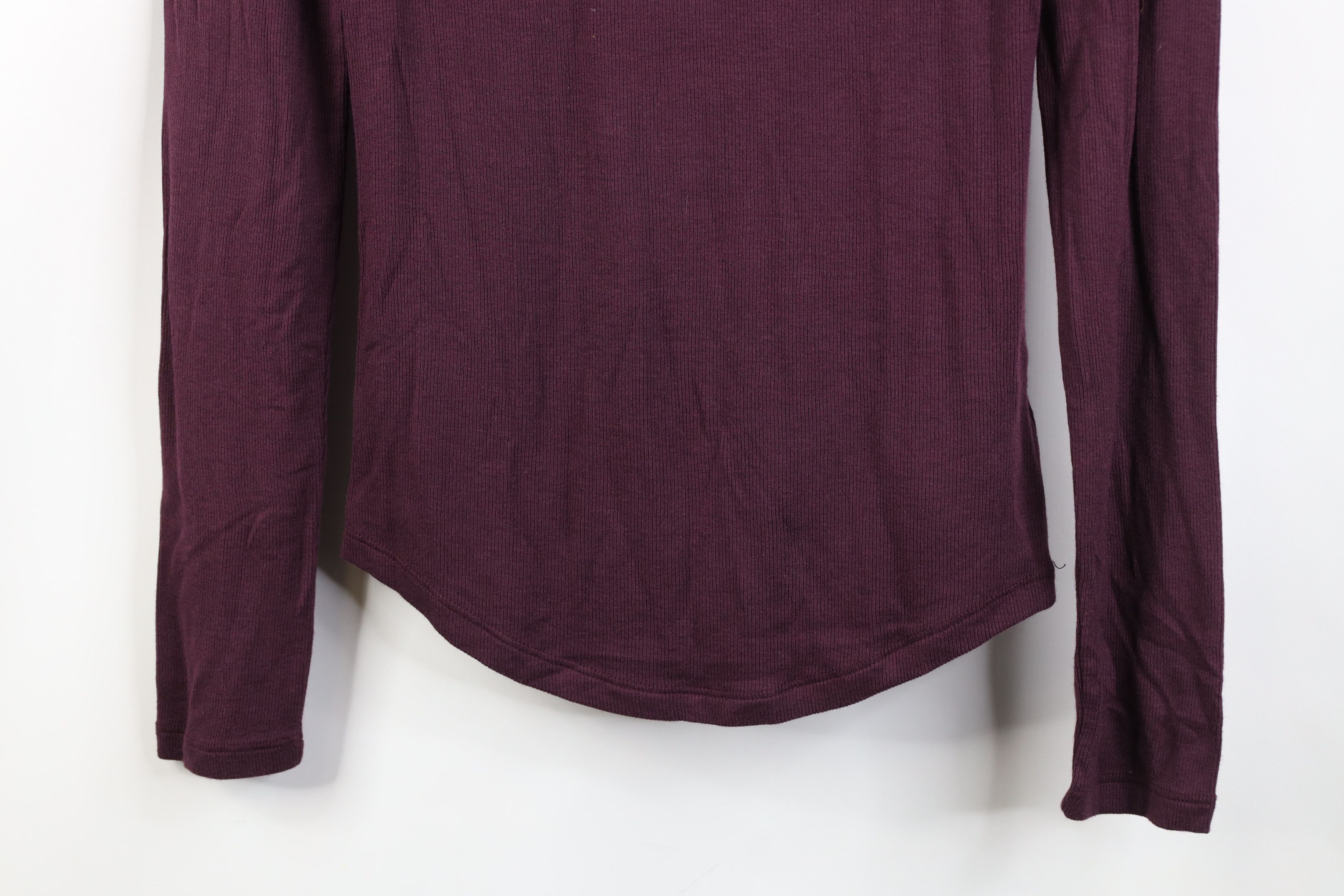 Gap Deadstock Vintage Y2K Gap Thermal Ribbed Knit T-Shirt Size XS / US 0-2 / IT 36-38 - 3 Thumbnail