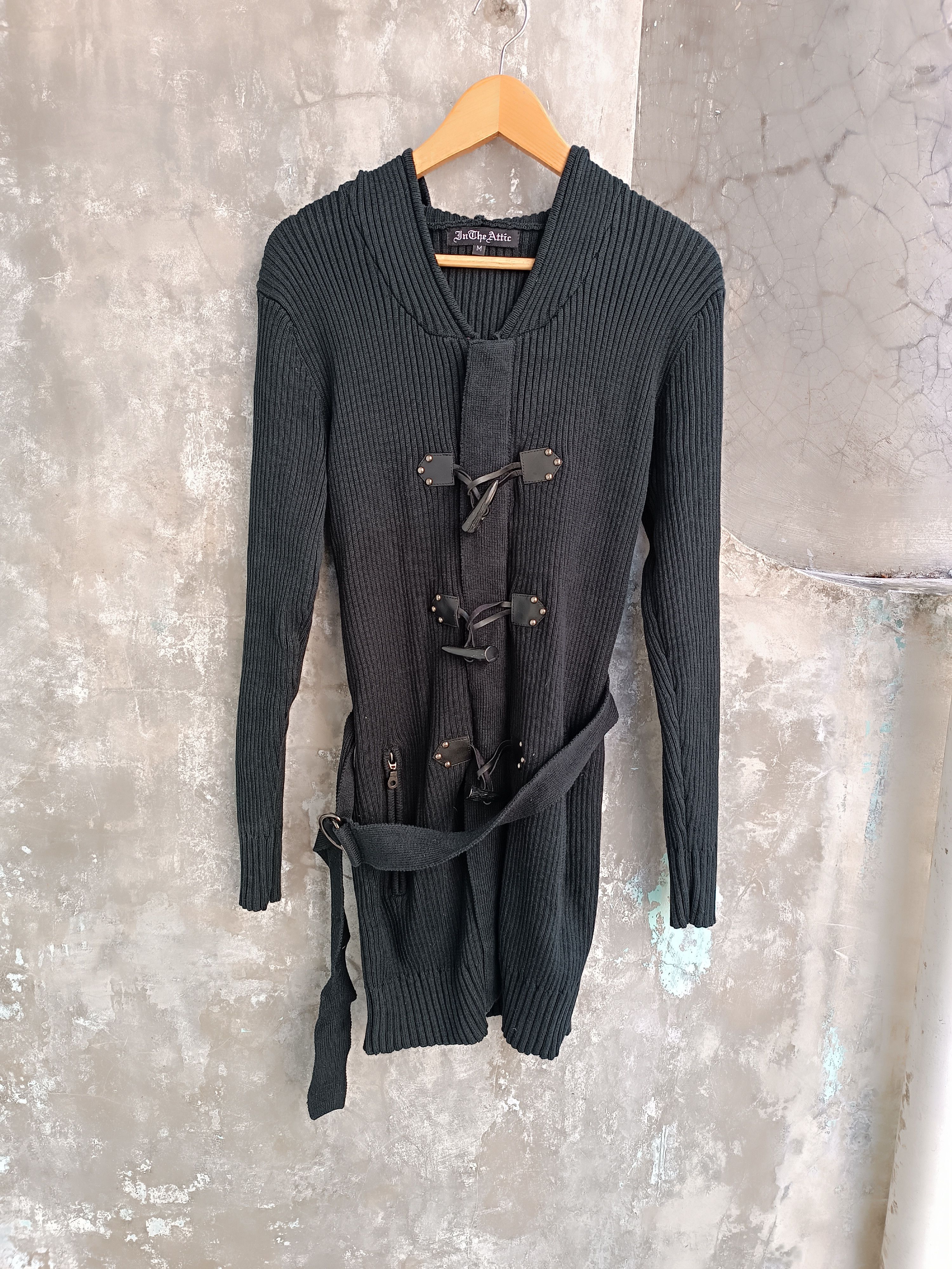 Japanese Brand IN THE ATTIC BARK LONG WOOL JACKET Size US M / EU 48-50 / 2 - 1 Thumbnail