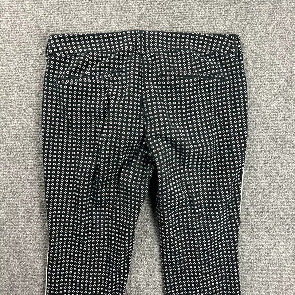 Old Navy Old Navy Pants Womens 12 Diva Geometric Casual Cotton Blend Size 34" / US 12 / IT 48 - 6 Thumbnail