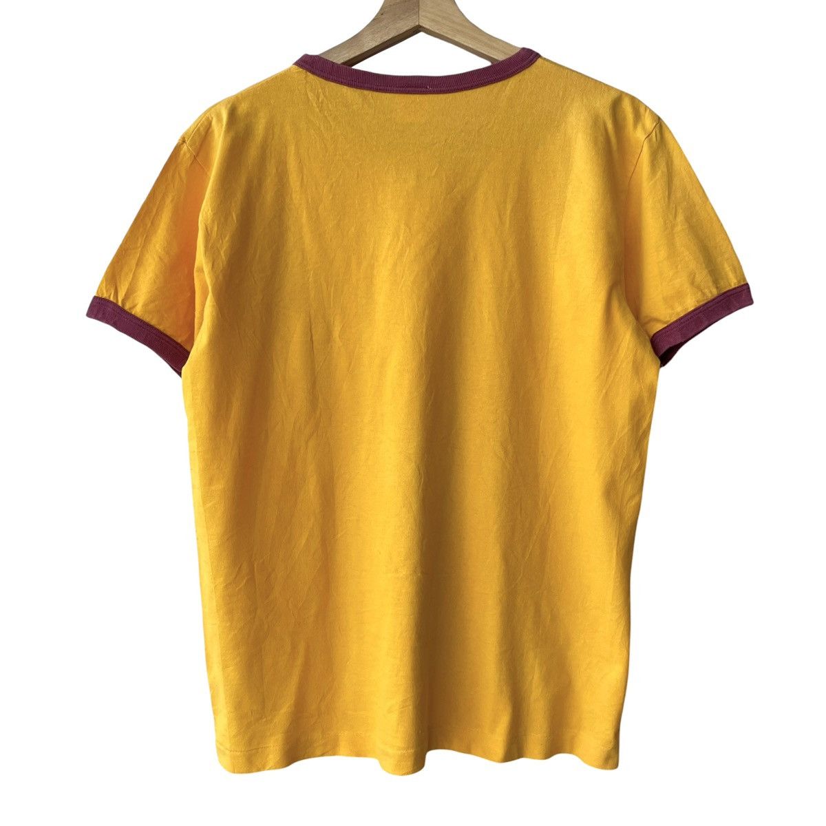 Hanes Hanes NC Japan Vintage Repro V-Neck Ringer Tee Size US M / EU 48-50 / 2 - 2 Thumbnail