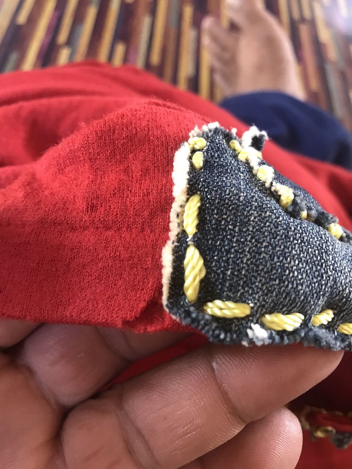 Yohji Yamamoto 🔥🔥🔥VTG YOHJI YAMAMOTO WOOL PACTCH HOMEMADE Size US L / EU 52-54 / 3 - 17 Thumbnail