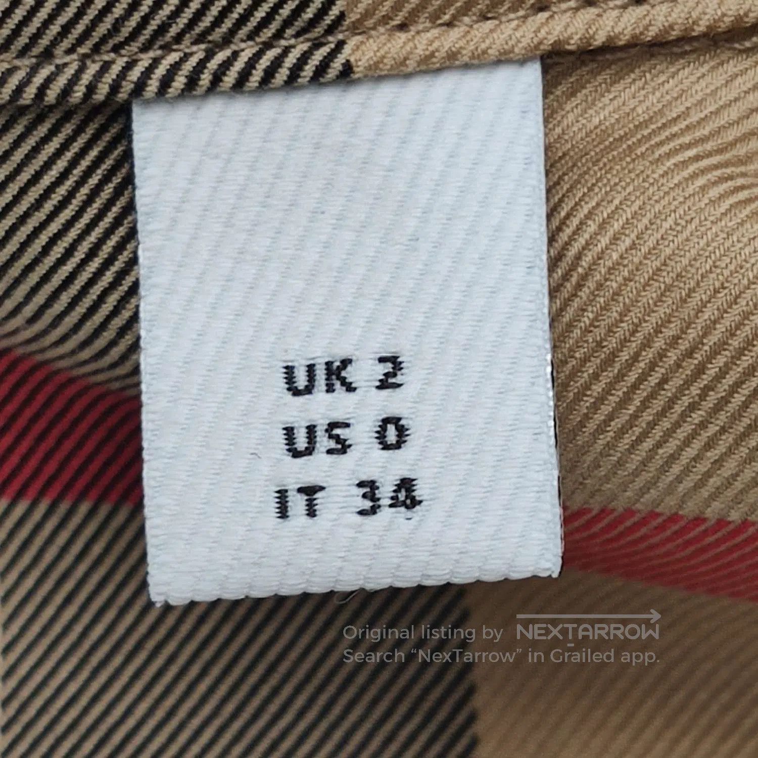 Burberry Burberry Cotton Check Collared Shirt US0/XXS. Size XXS / US 00 / IT 34 - 7 Thumbnail