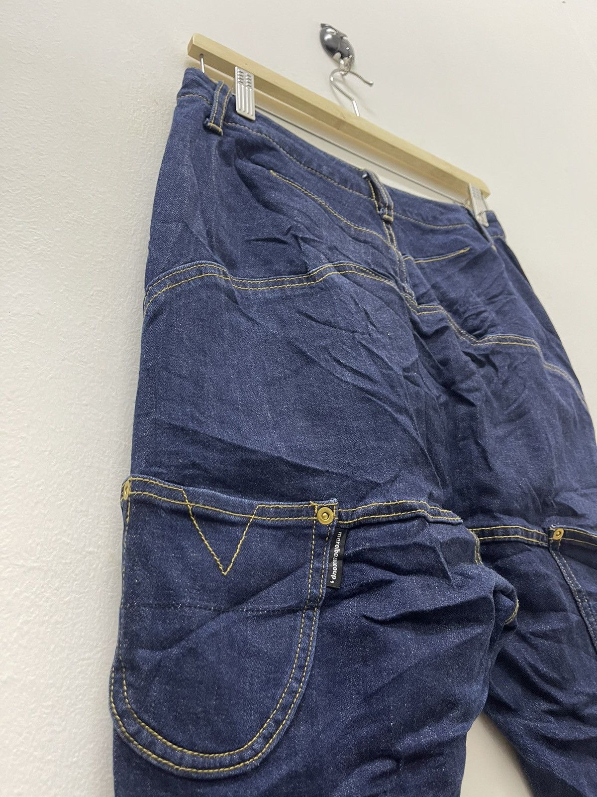 Issey Miyake Rare MERCIBEAUCOUP Issey Miyake High Waist Denim Size US 27 - 3 Thumbnail